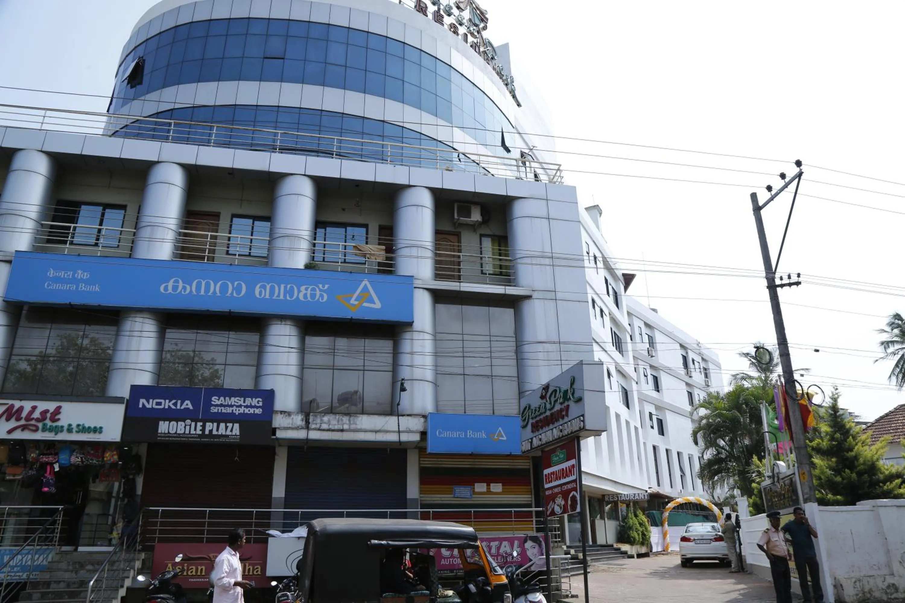 Property building in Green Park Residency