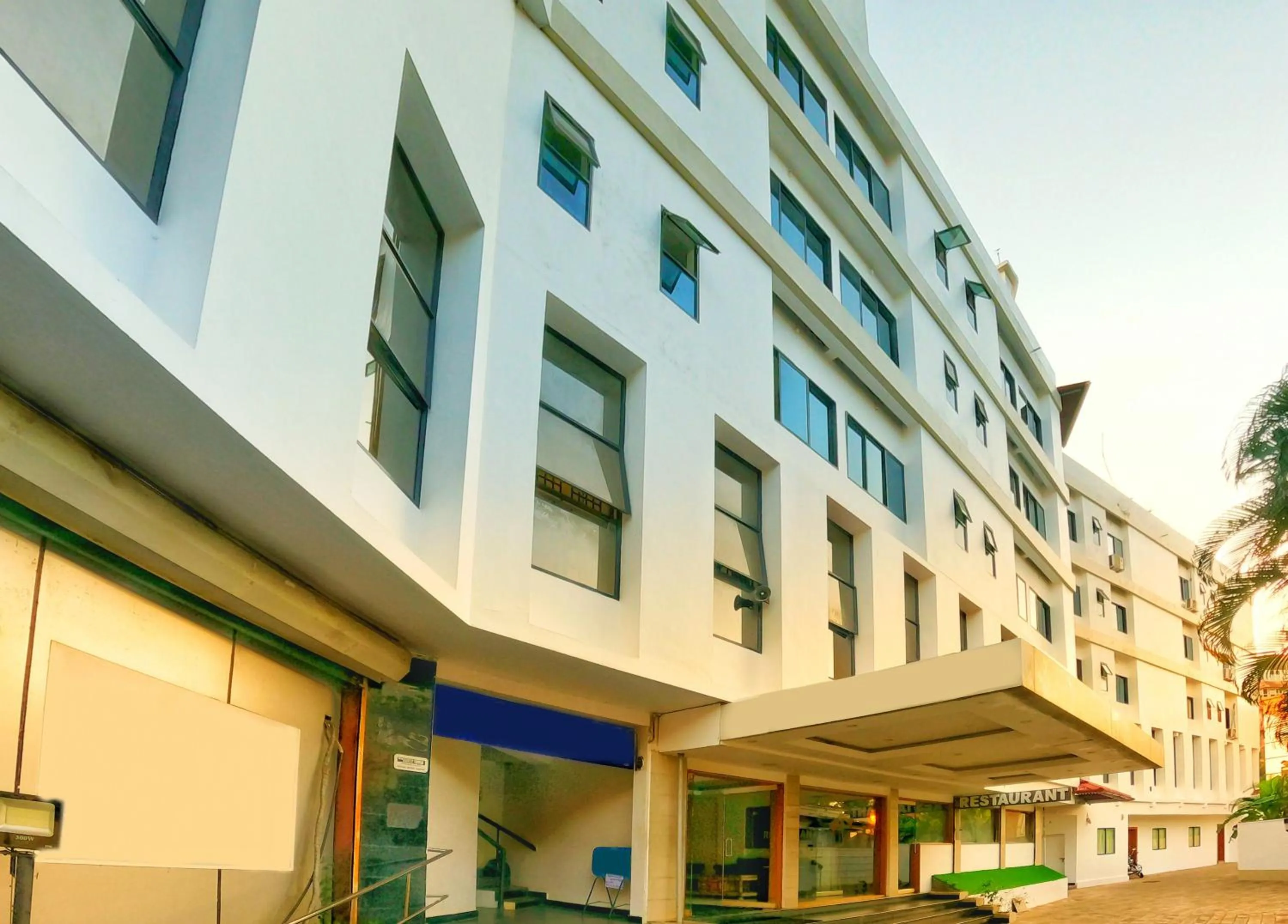 Property building in Green Park Residency