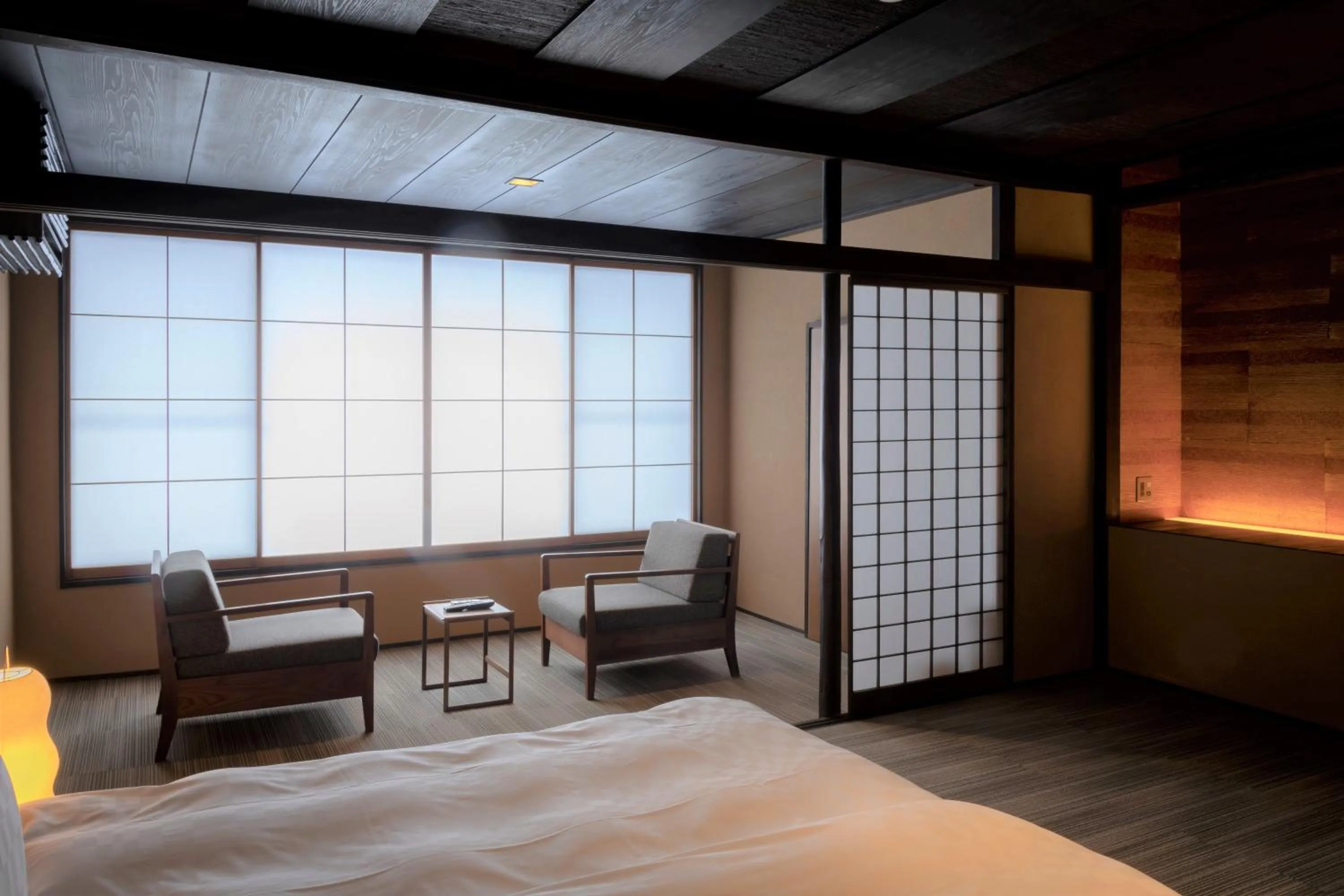 Bedroom, Bed in Matsuzakaya Honten