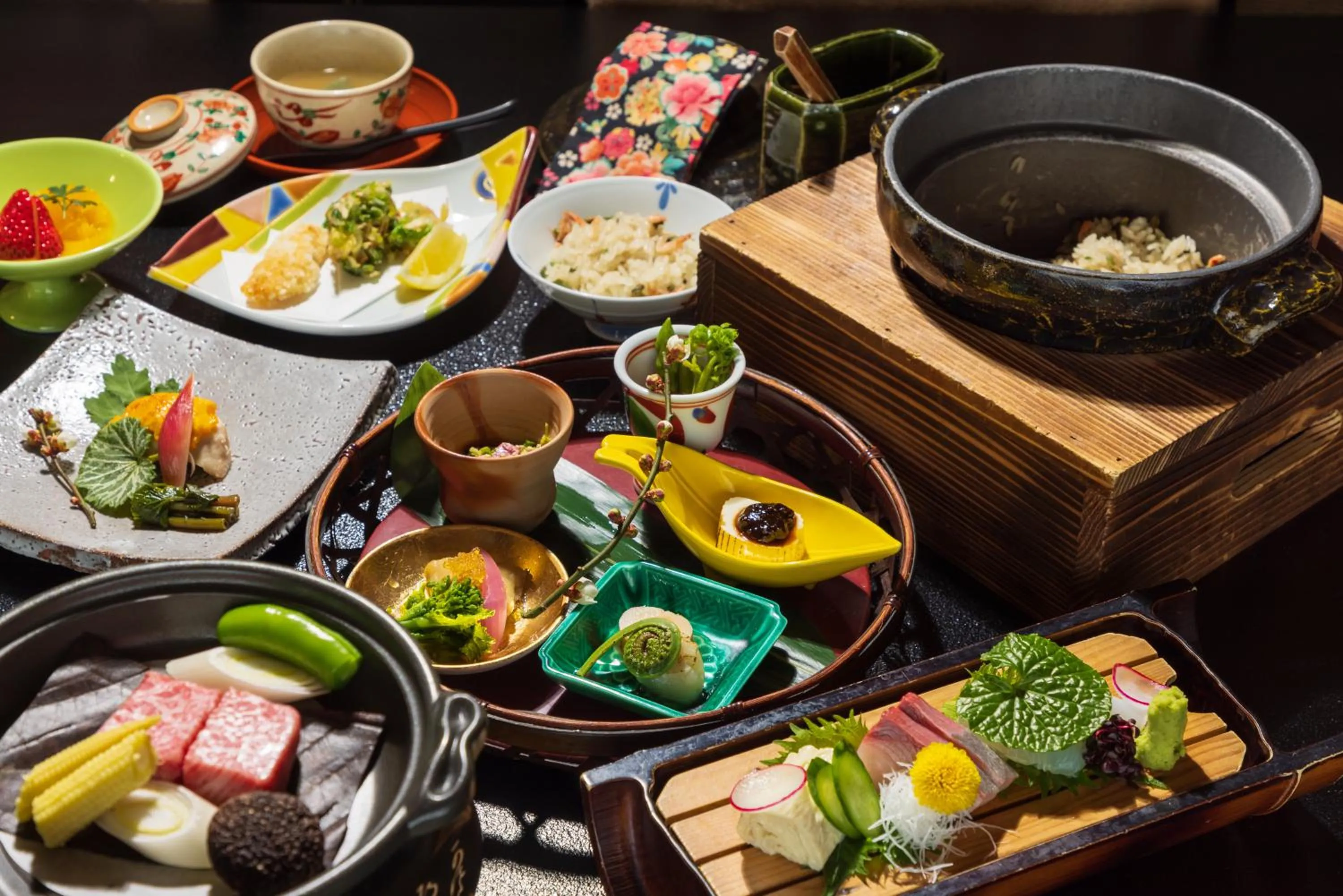 Food and drinks in Matsuzakaya Honten