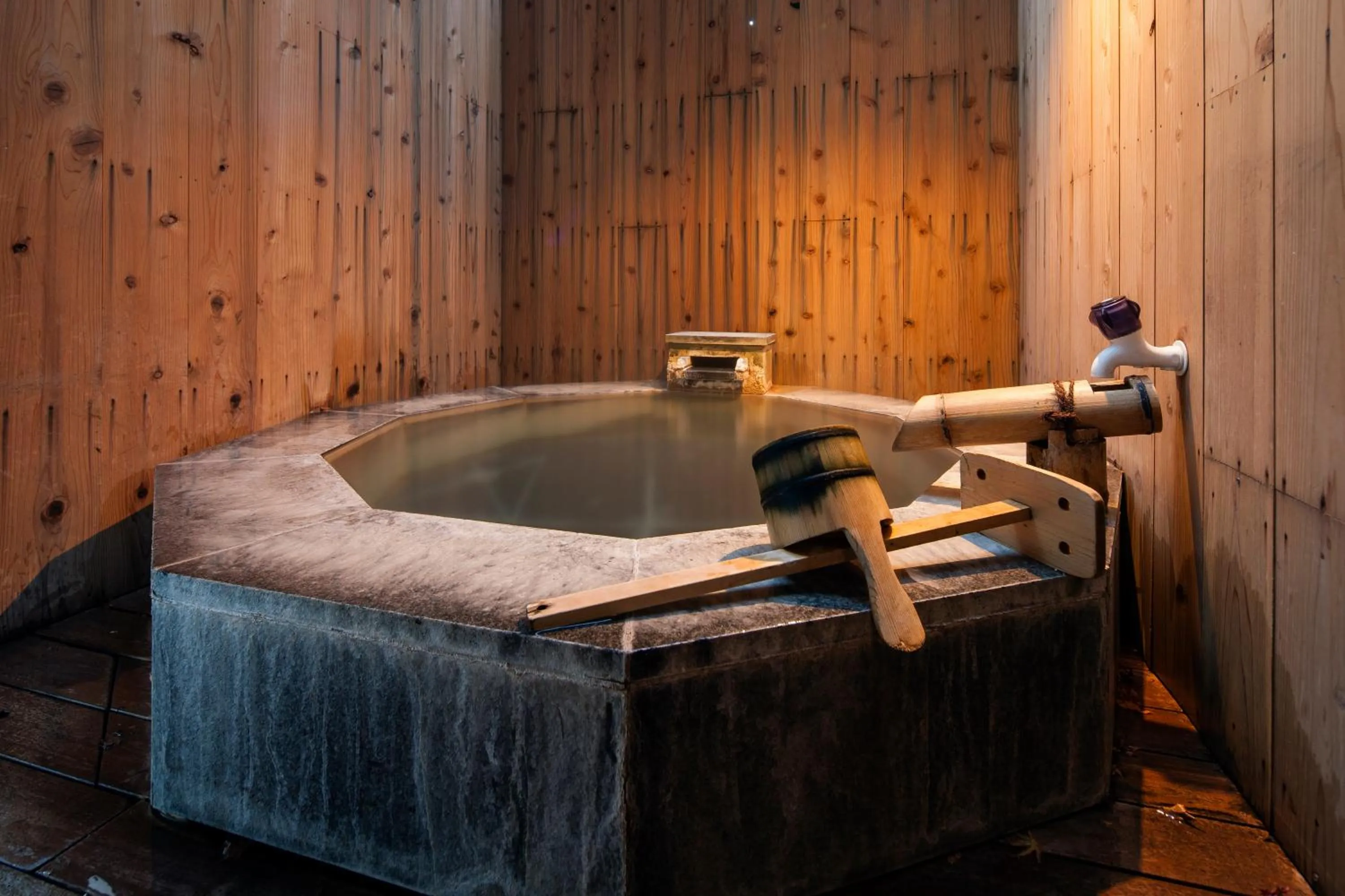 Hot Spring Bath in Matsuzakaya Honten