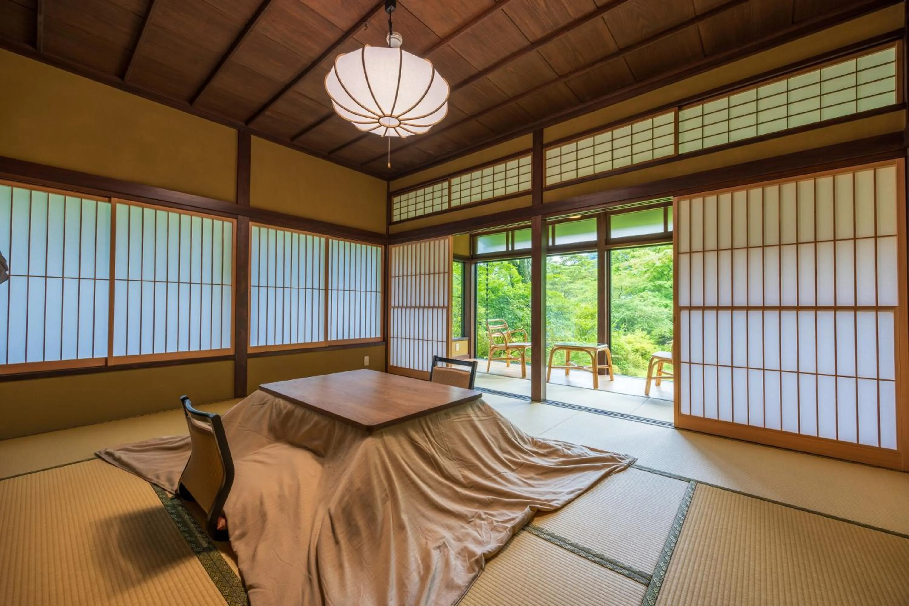 Exective Family Room with Hot Spring Open-Air Bath "Sensintei" in Matsuzakaya Honten