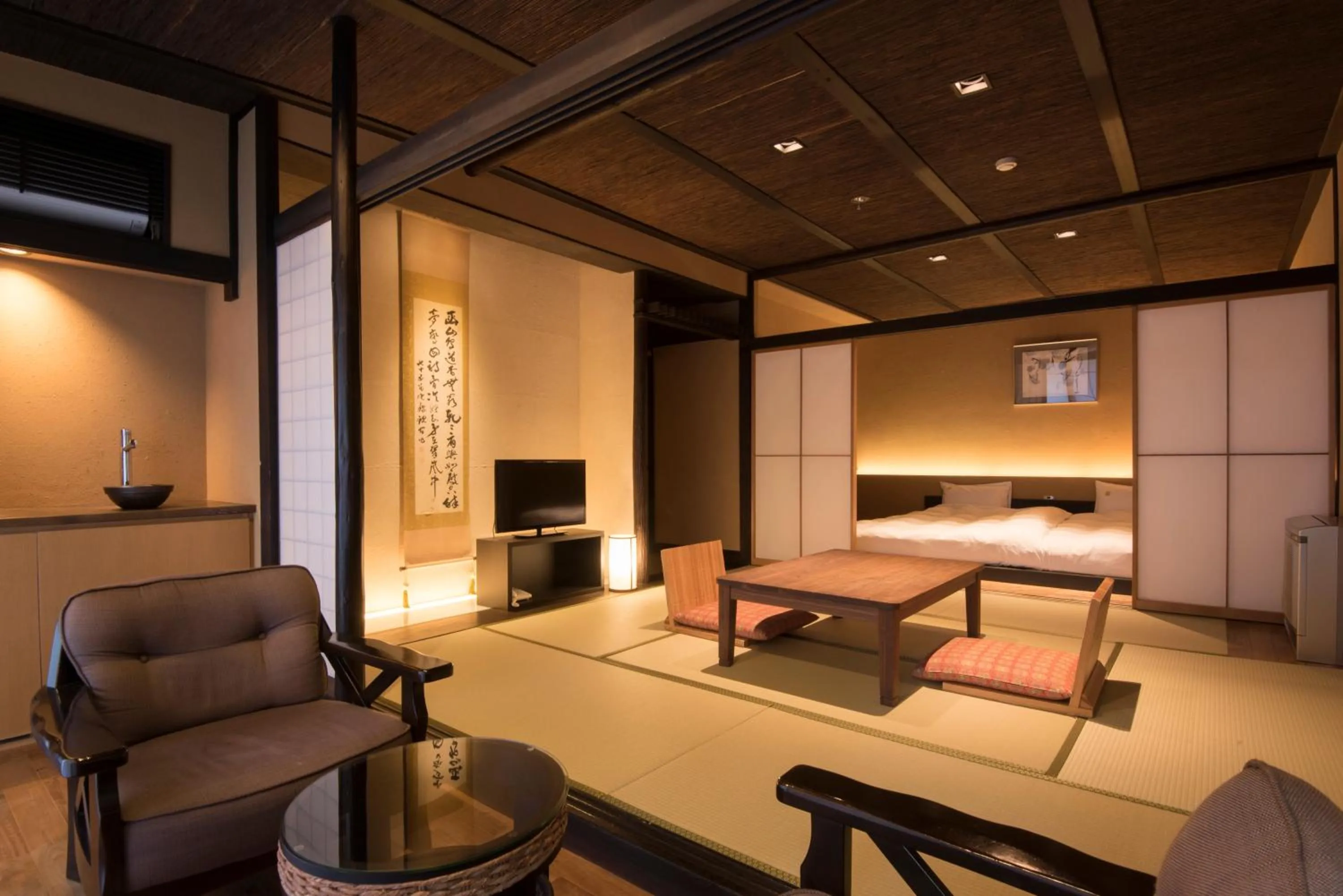 Living room, Bed in Matsuzakaya Honten
