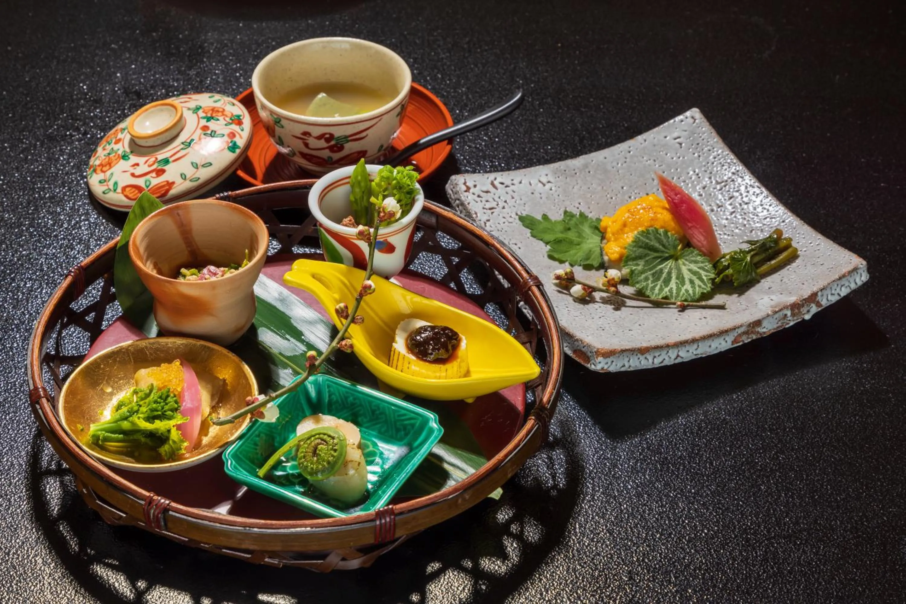 Food and drinks in Matsuzakaya Honten