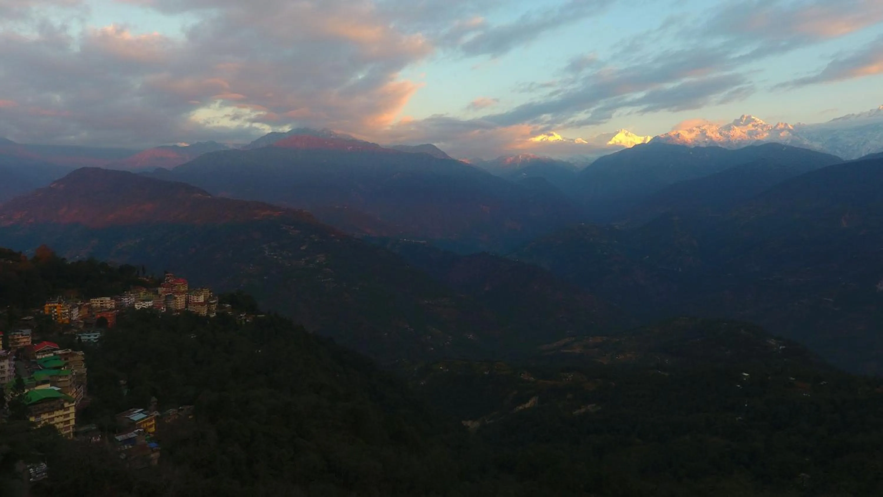 City view in Yangthang Dzimkha Resort