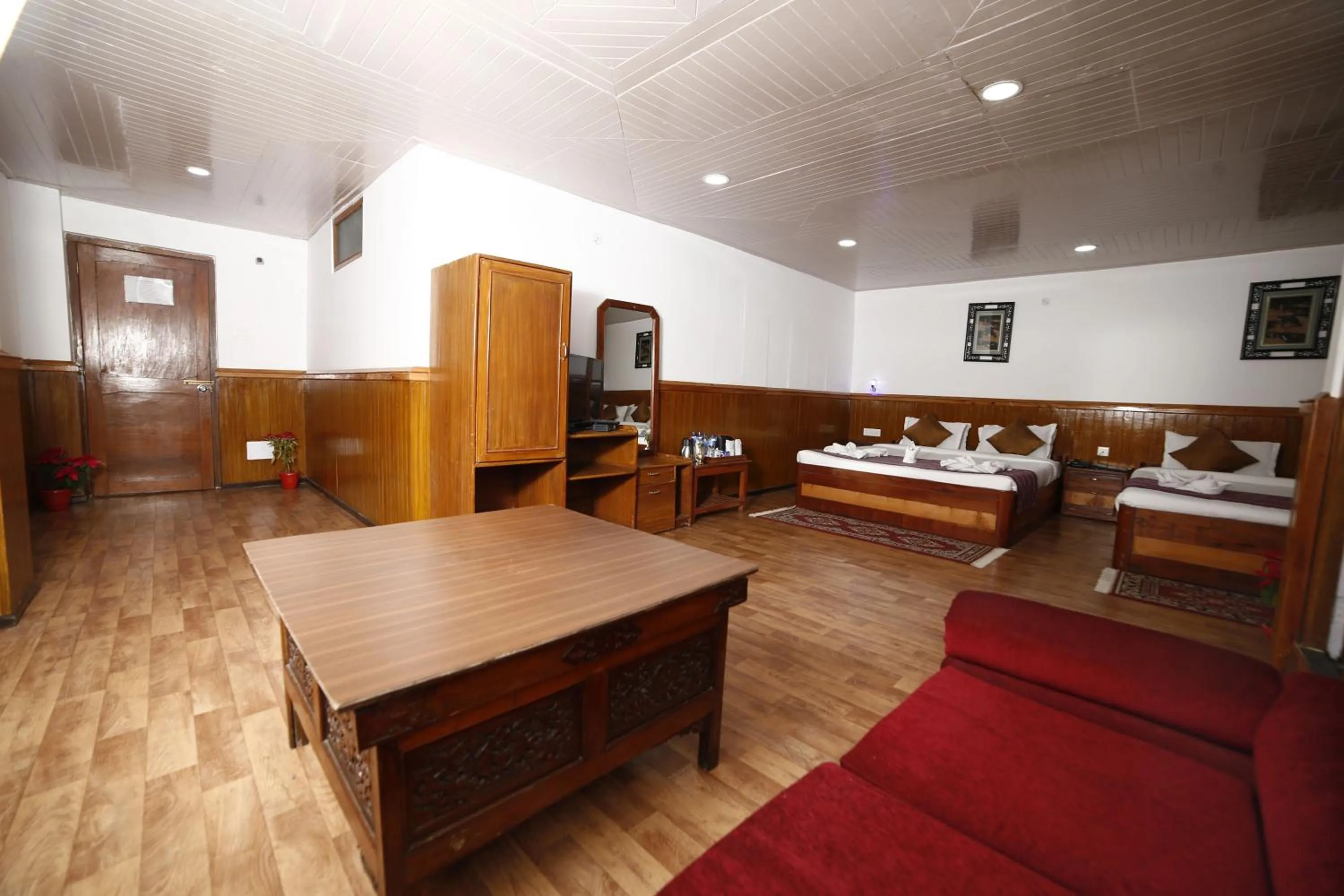 Bed in Yangthang Dzimkha Resort