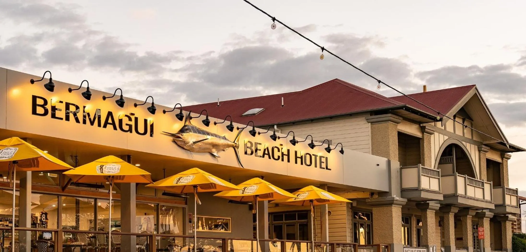 Property building in Bermagui Beach Hotel