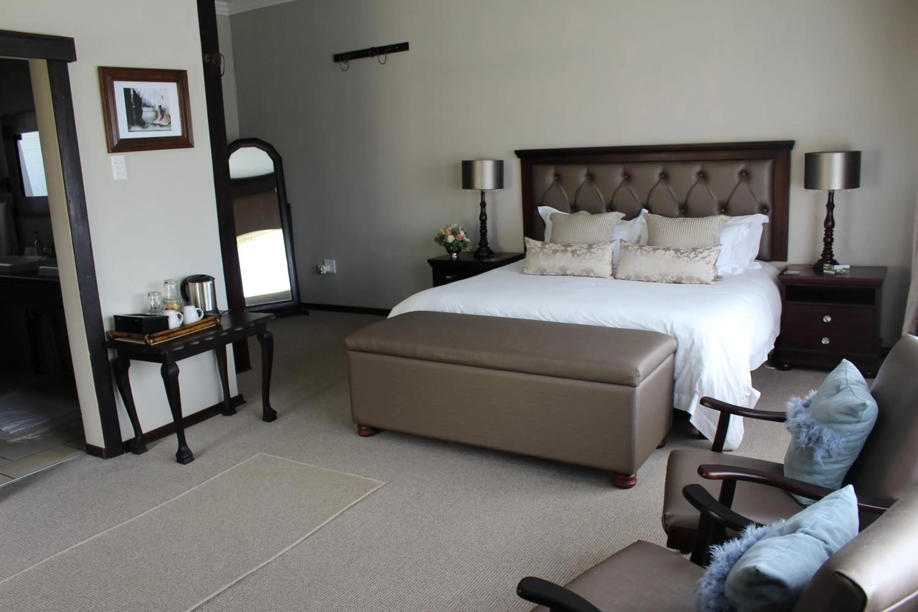 Bed in Oranje Guest Farm