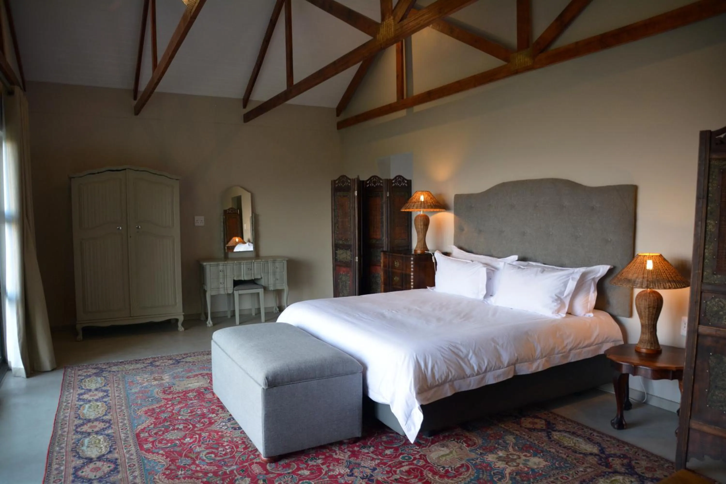 Bed in Oranje Guest Farm