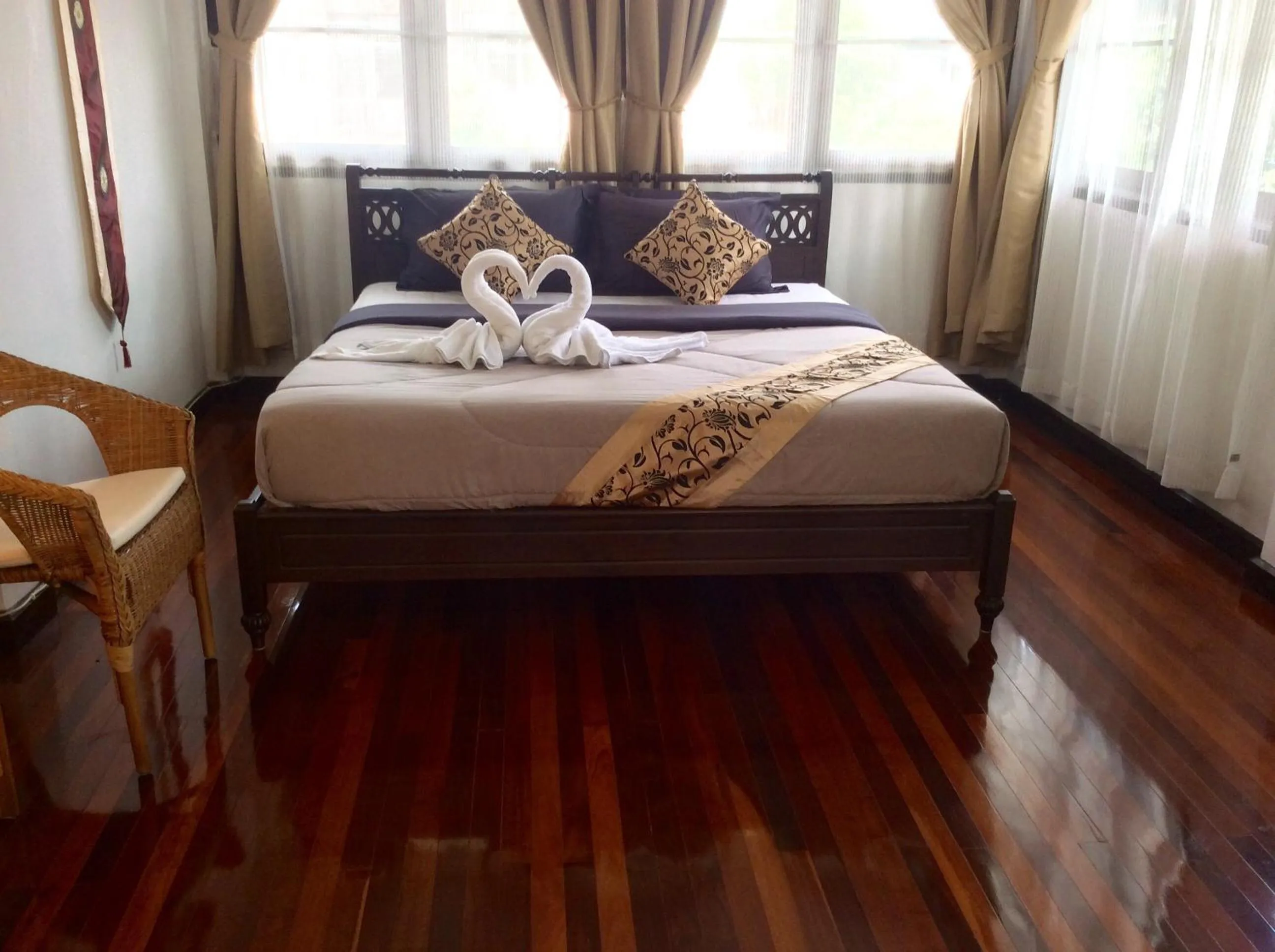 Photo of the whole room, Bed in Naturbliss Resort Village