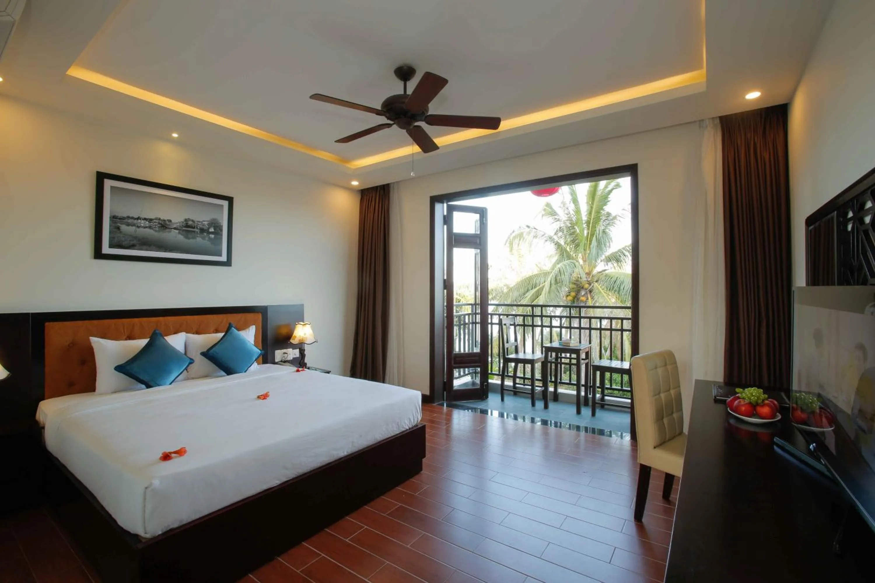 Bedroom in Pearl River Hoi An Hotel & Spa