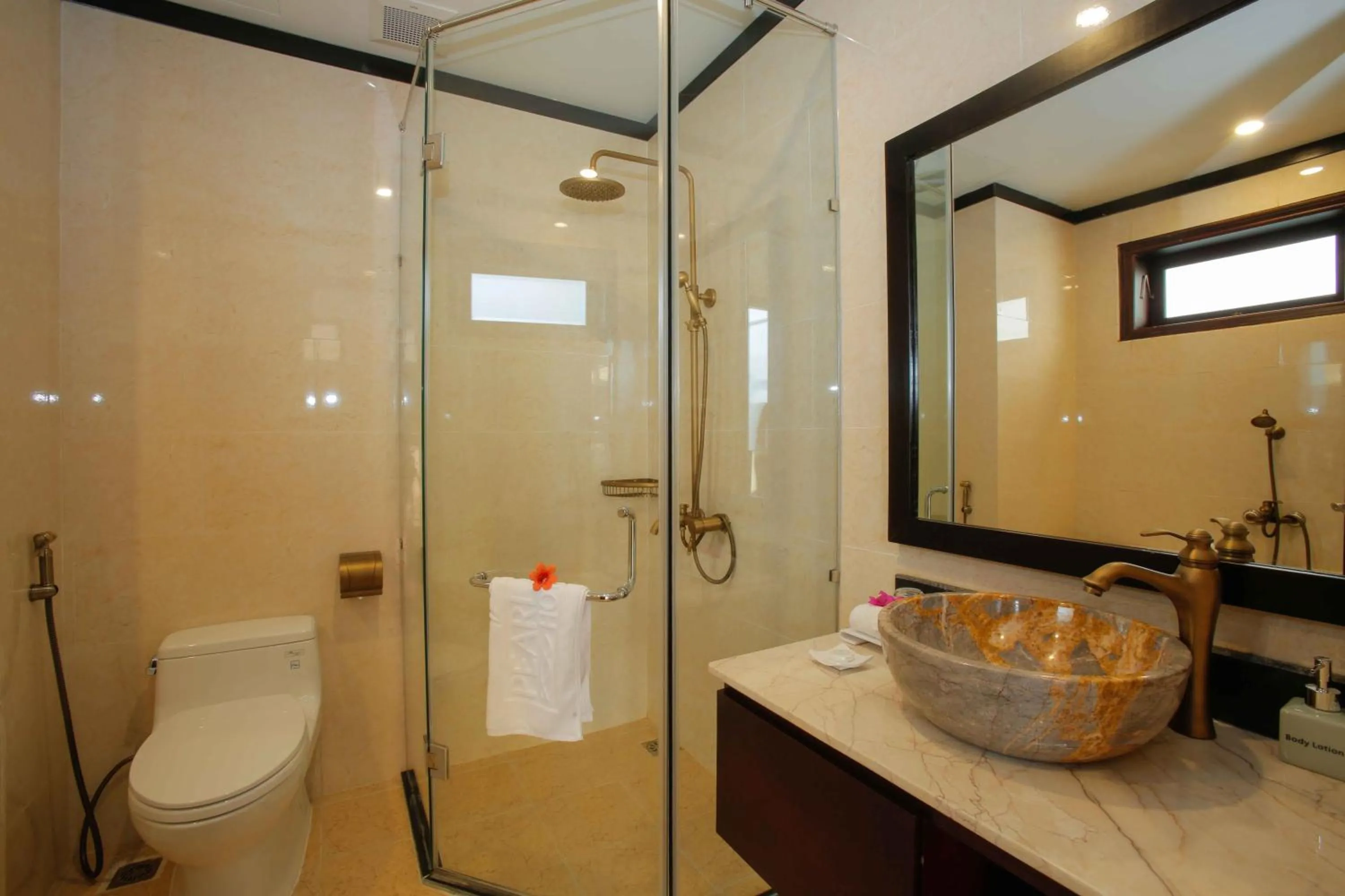 Bathroom in Pearl River Hoi An Hotel & Spa