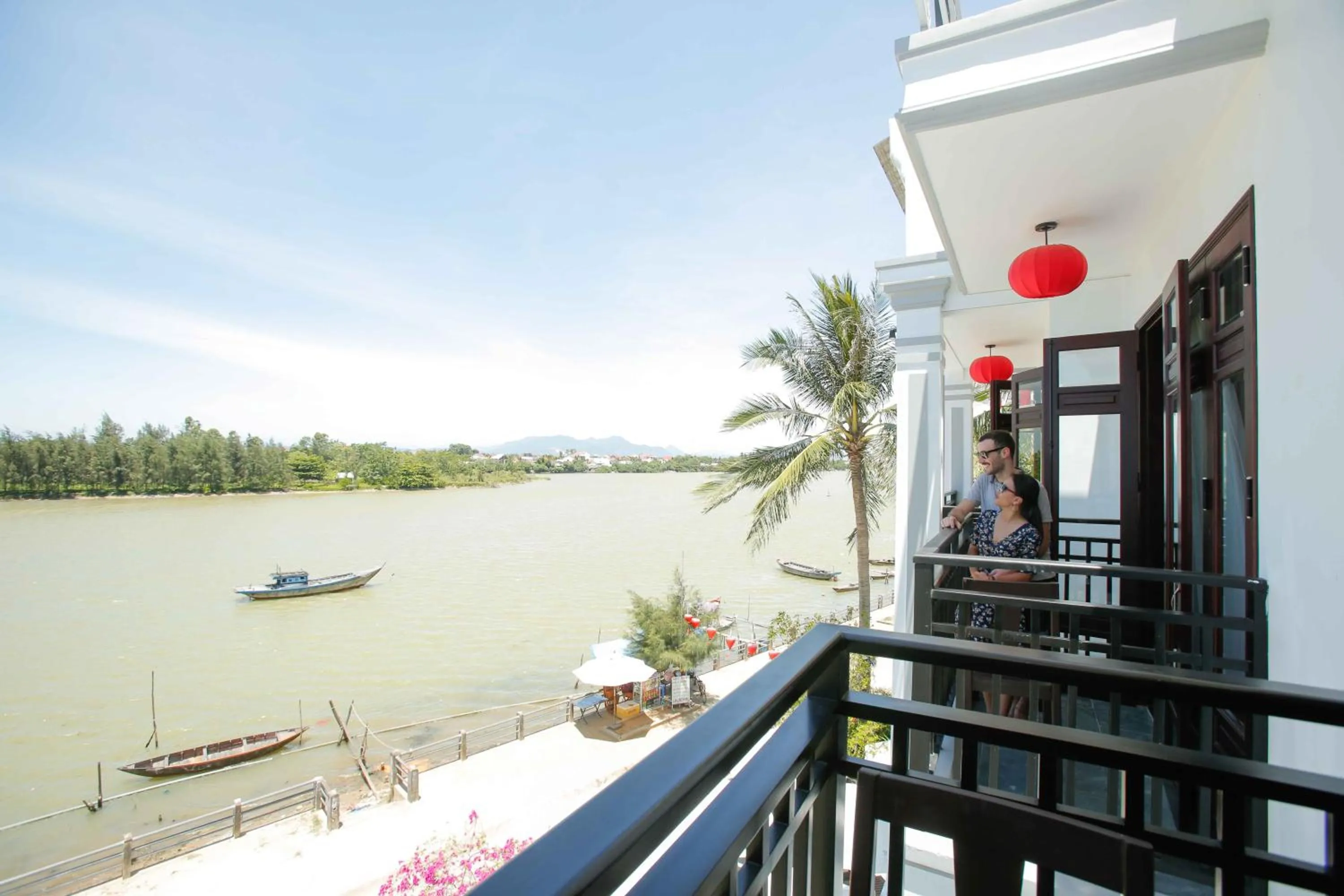 Photo of the whole room, Balcony/Terrace in Pearl River Hoi An Hotel & Spa