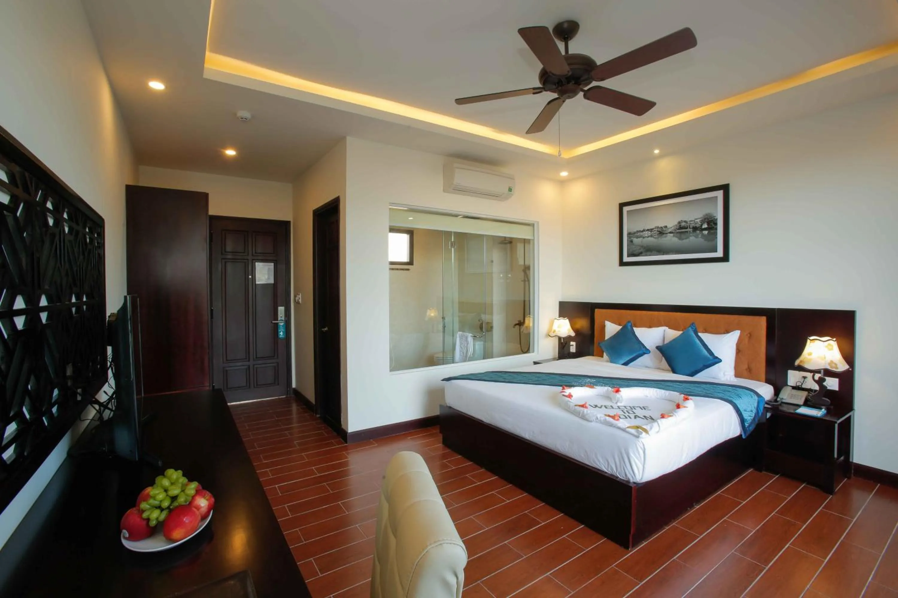 Bed in Pearl River Hoi An Hotel & Spa