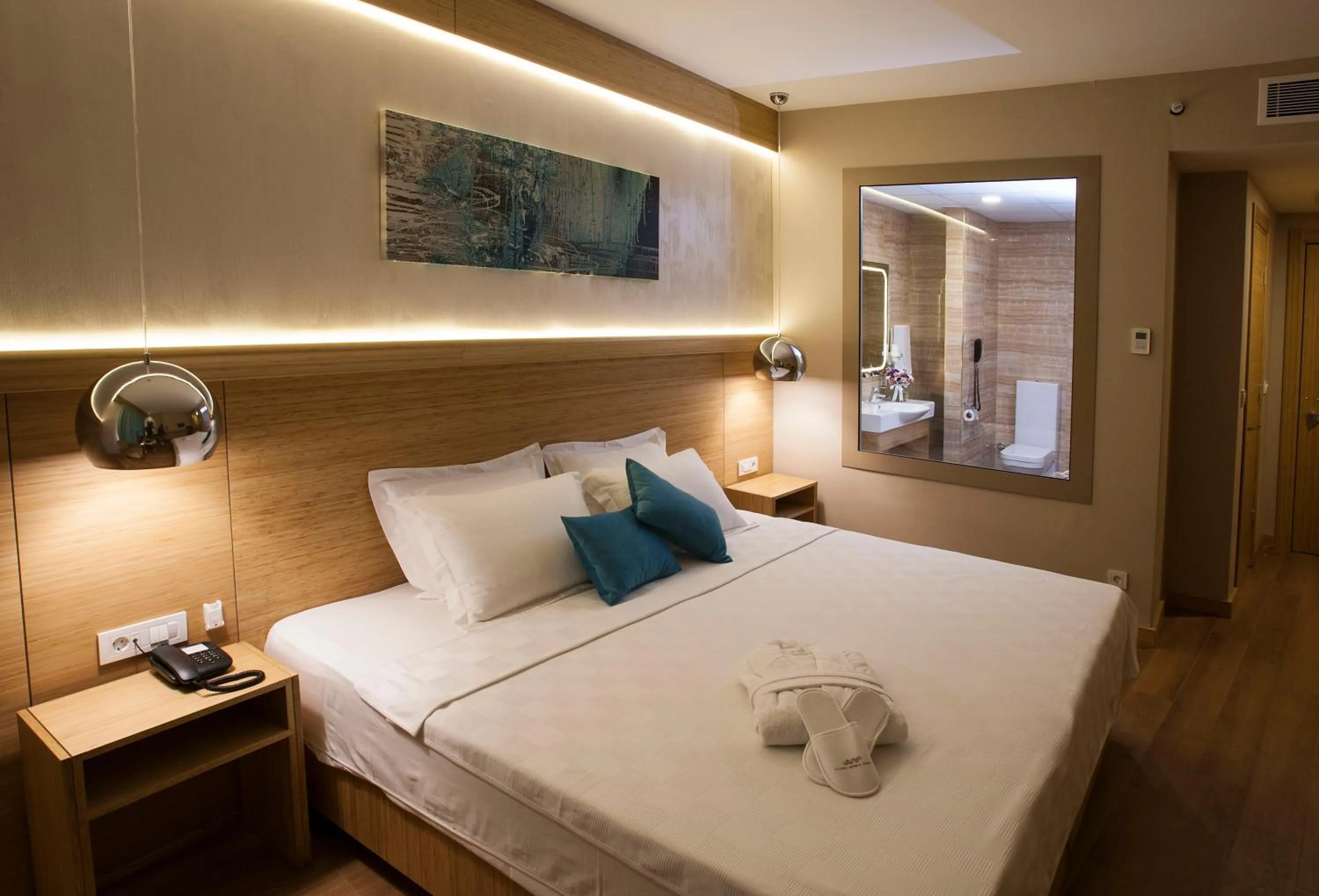 Photo of the whole room, Bed in İstanbul Medikal Termal