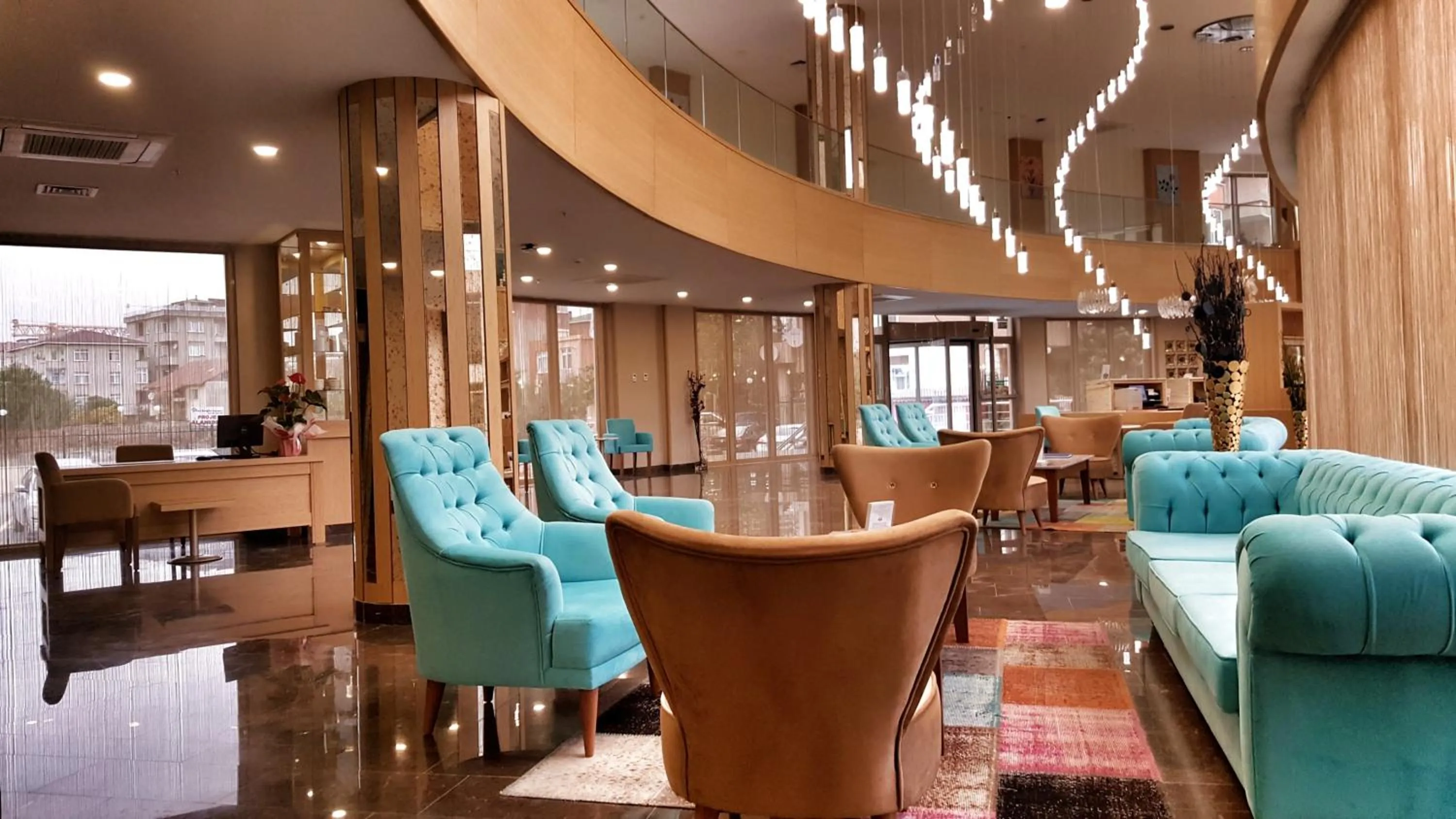 Lobby or reception in İstanbul Medikal Termal