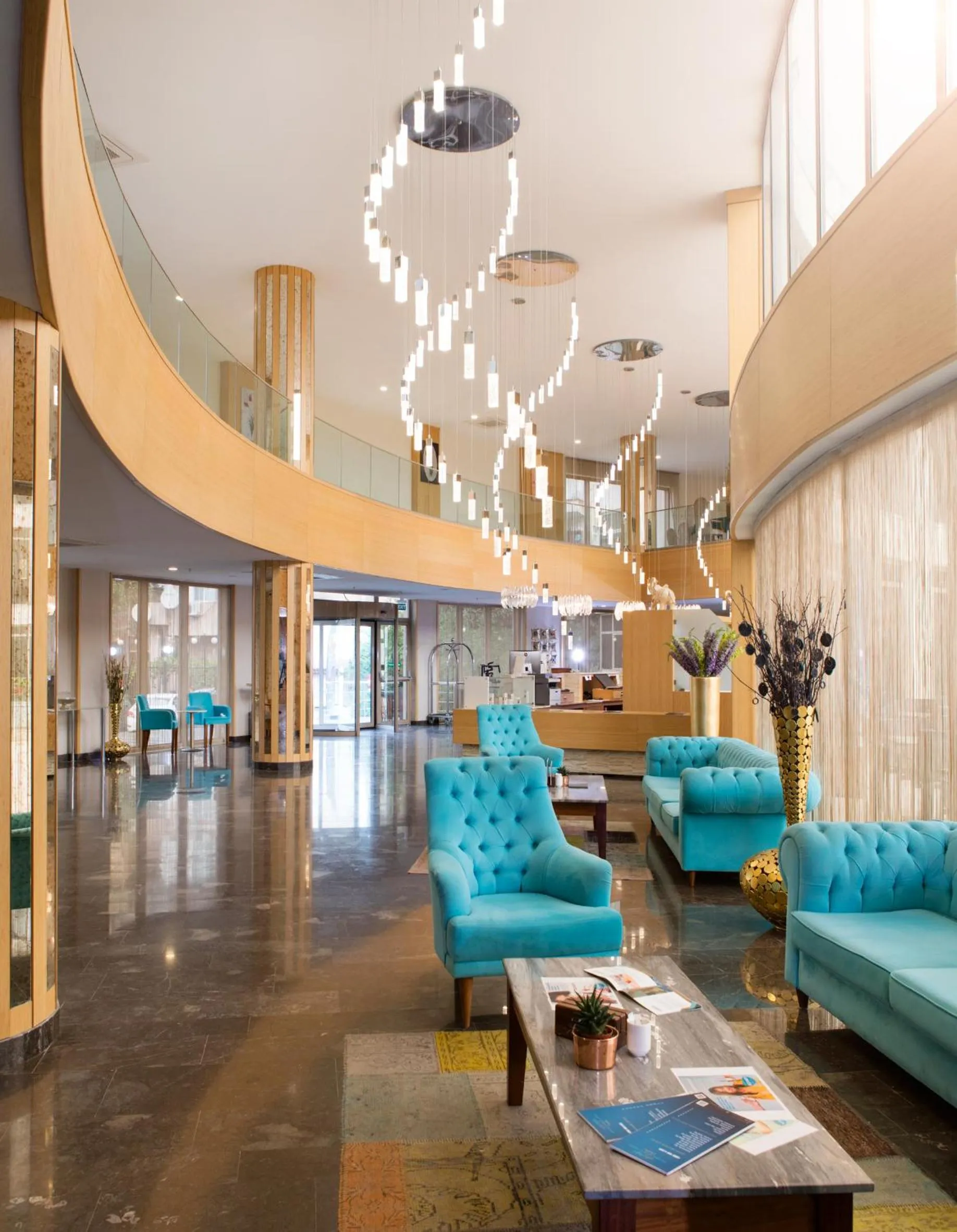 Lobby or reception in İstanbul Medikal Termal