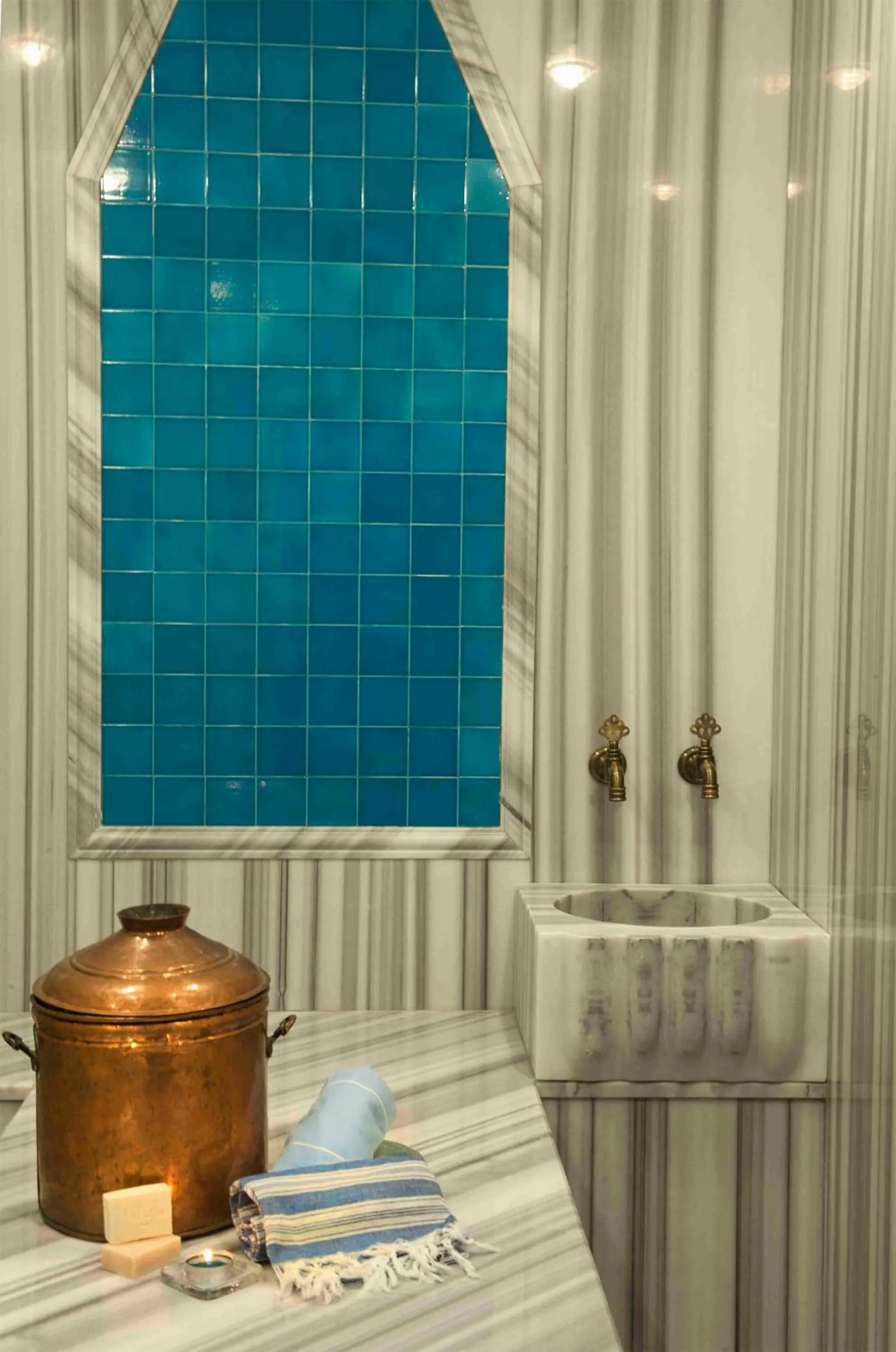 Steam room in İstanbul Medikal Termal