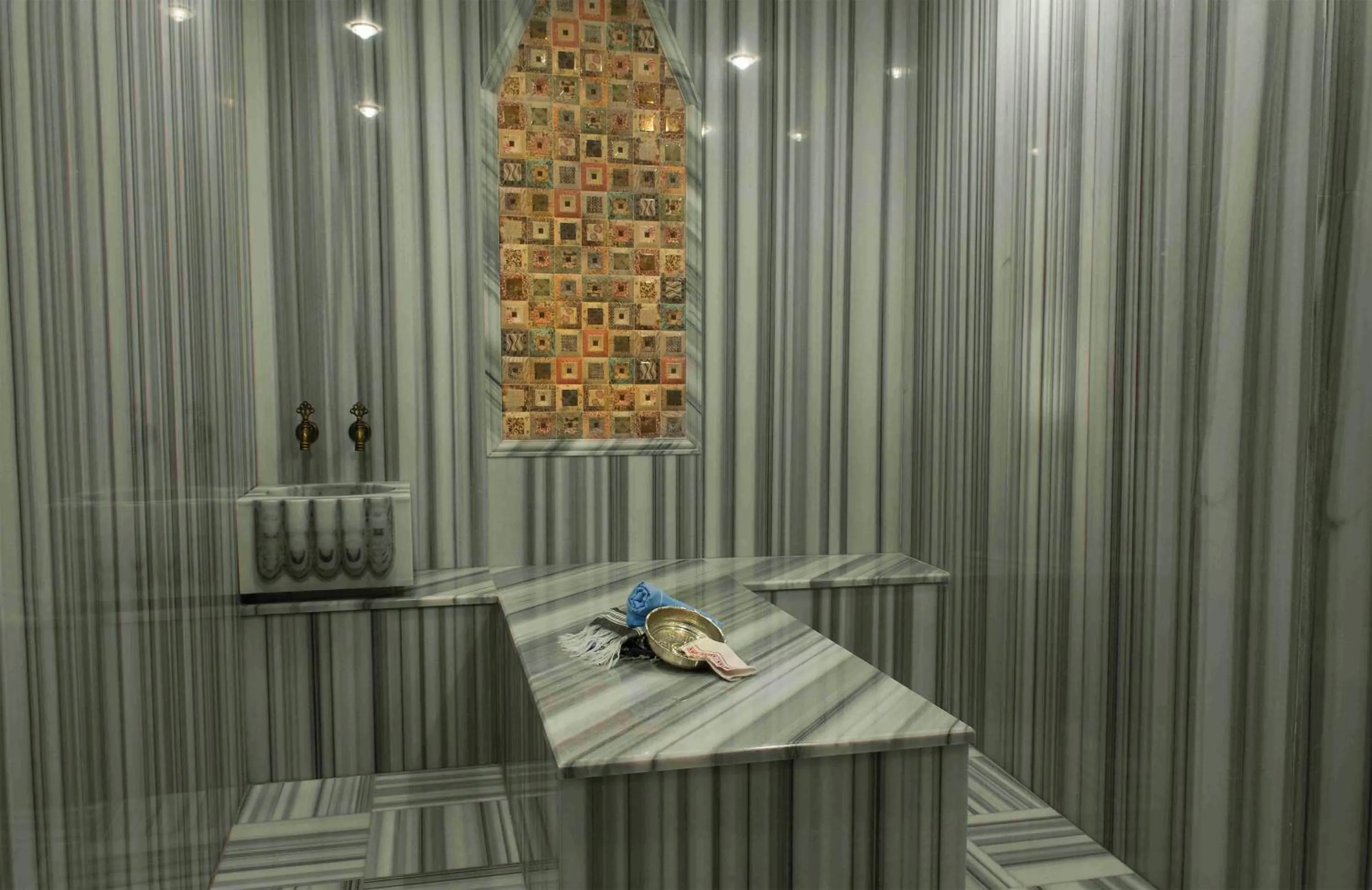 Steam room in İstanbul Medikal Termal