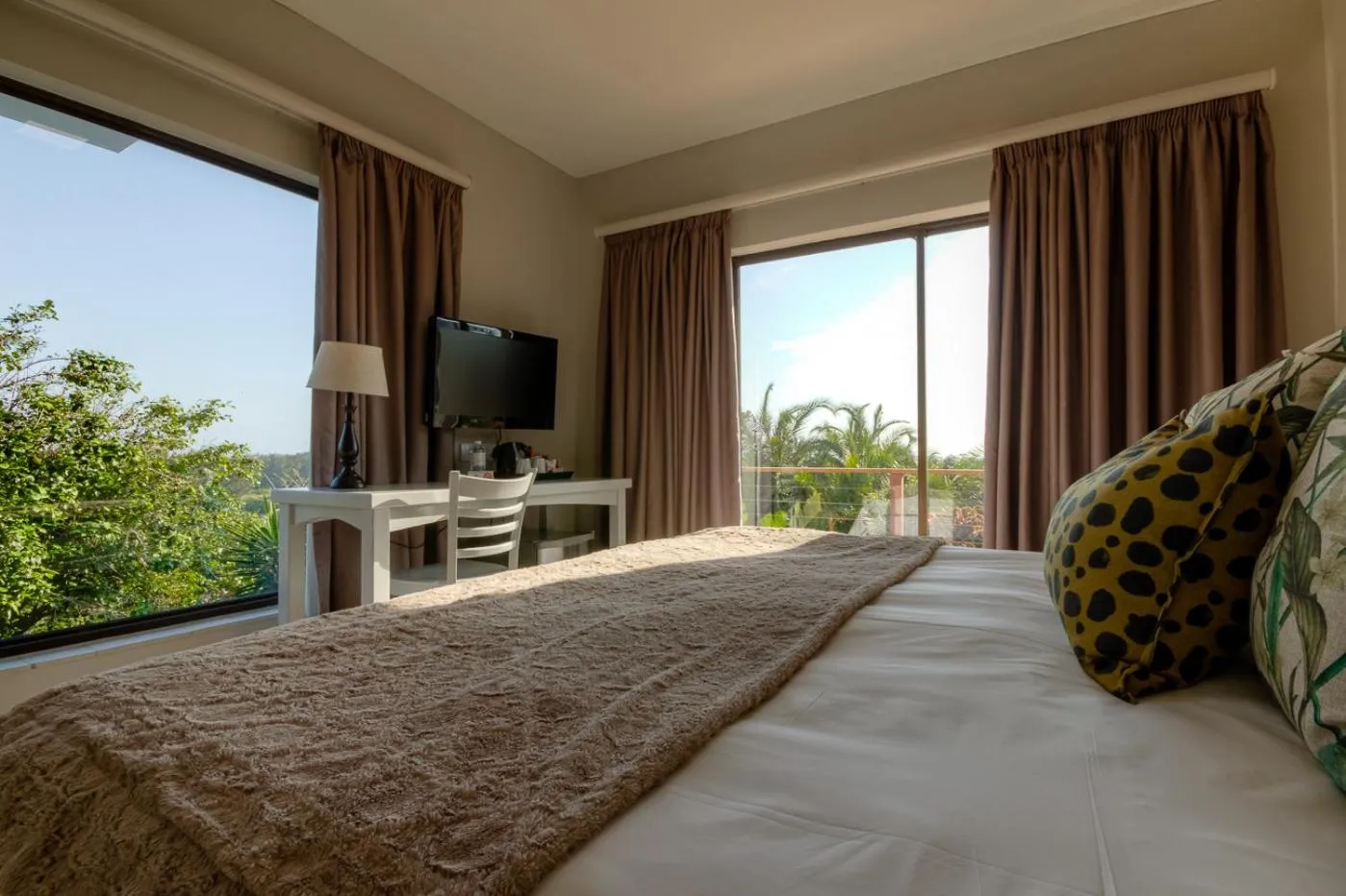 Bed in The Ridge Guesthouse