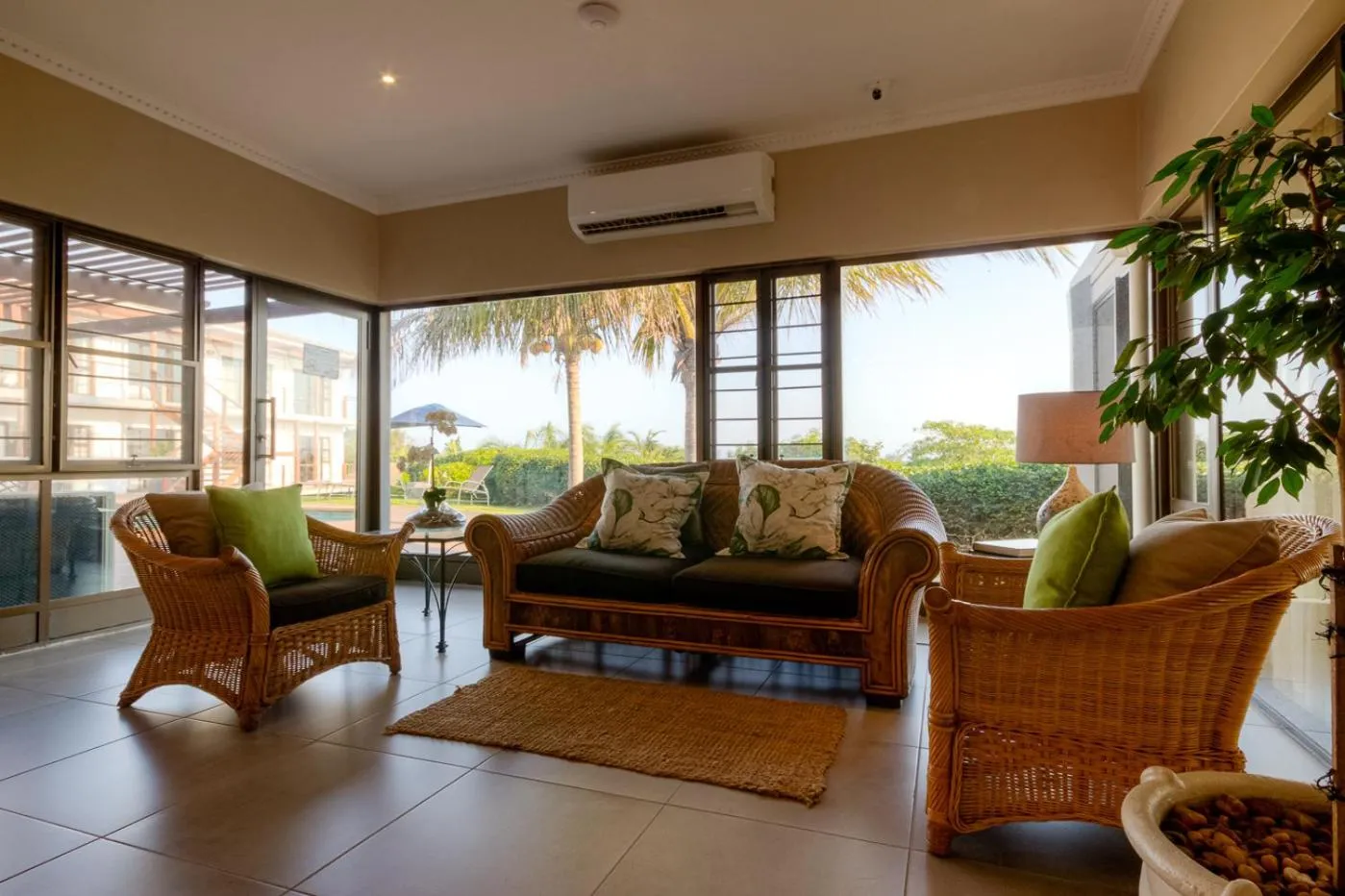 Living room in The Ridge Guesthouse