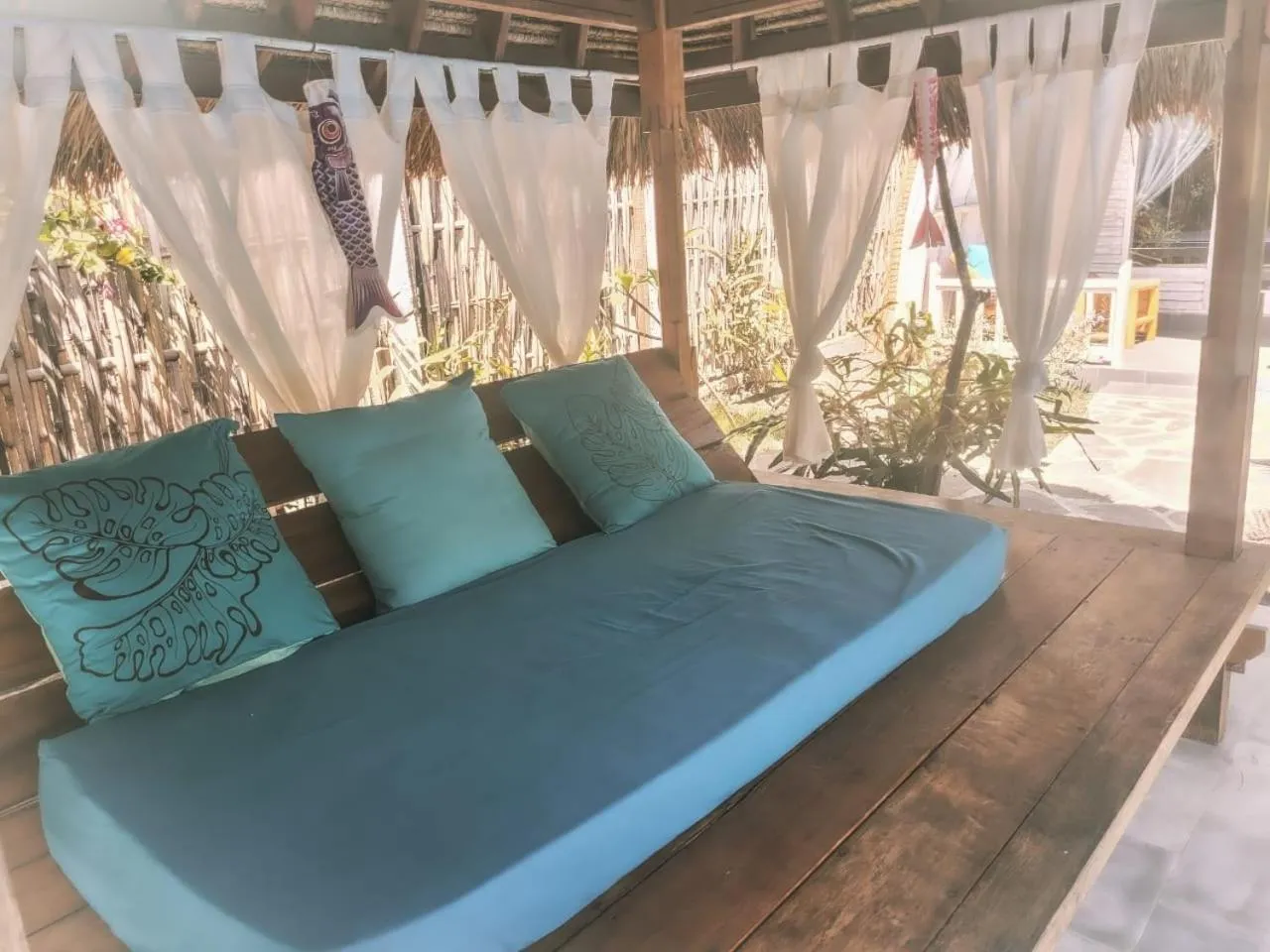 Decorative detail in Gili Matiki