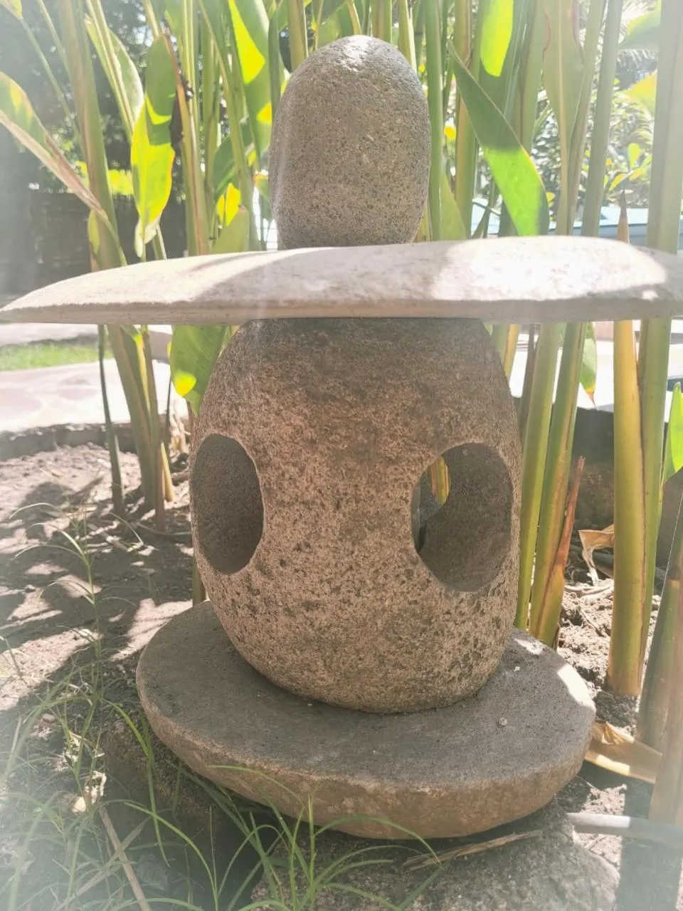 Decorative detail in Gili Matiki