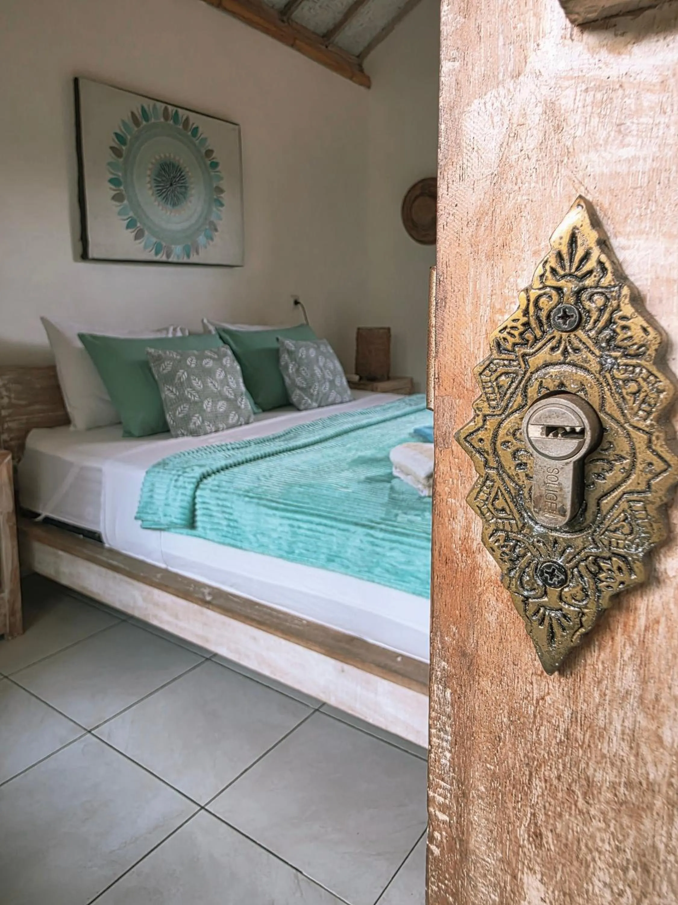 Bed in Gili Matiki