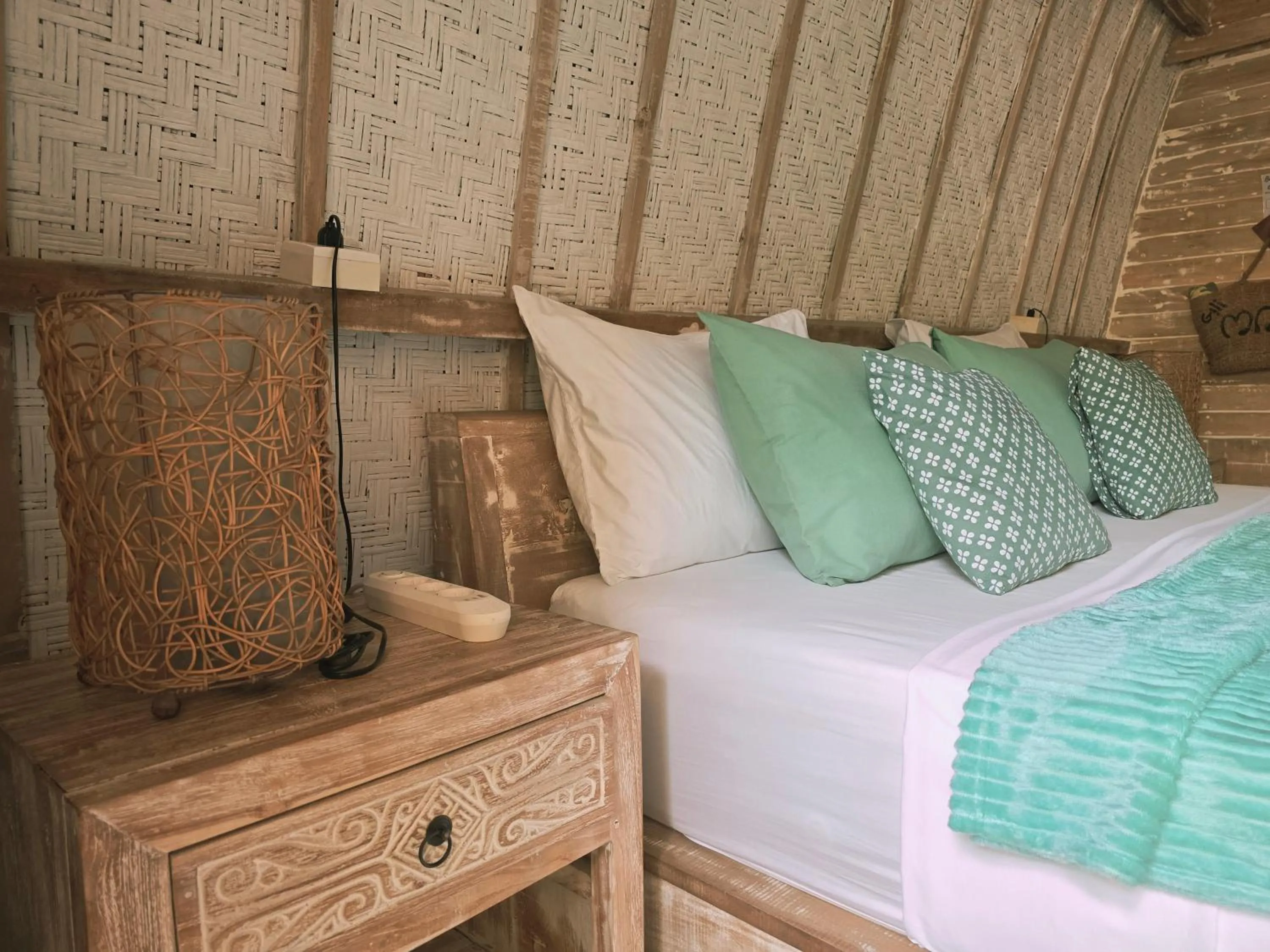 Bed in Gili Matiki