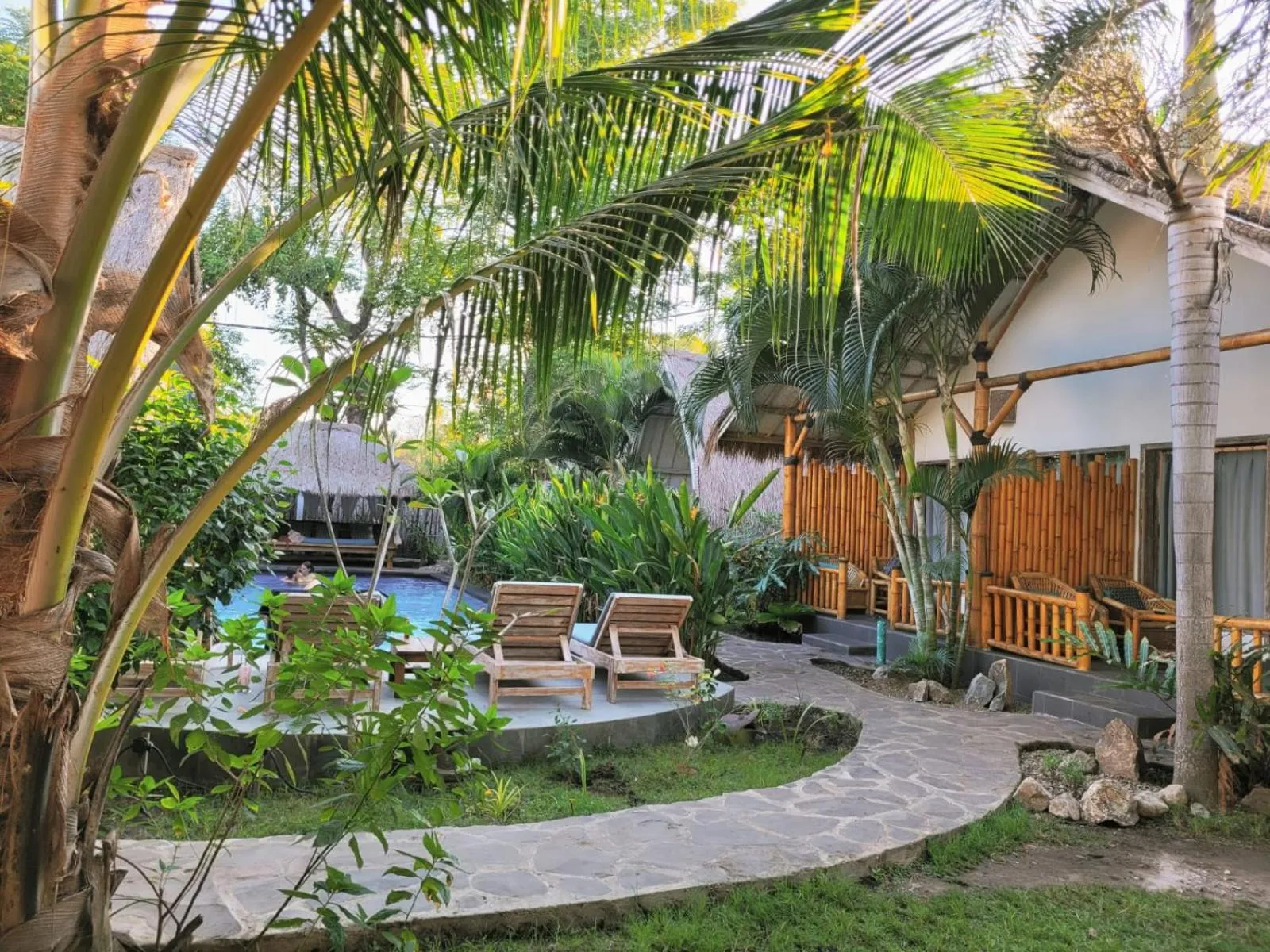 Garden in Gili Matiki