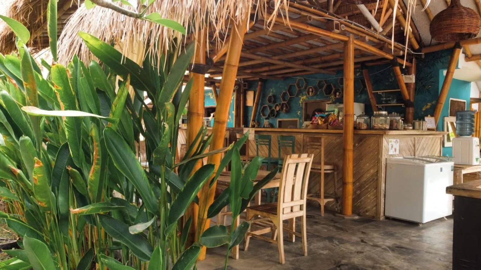 Lobby or reception in Gili Matiki