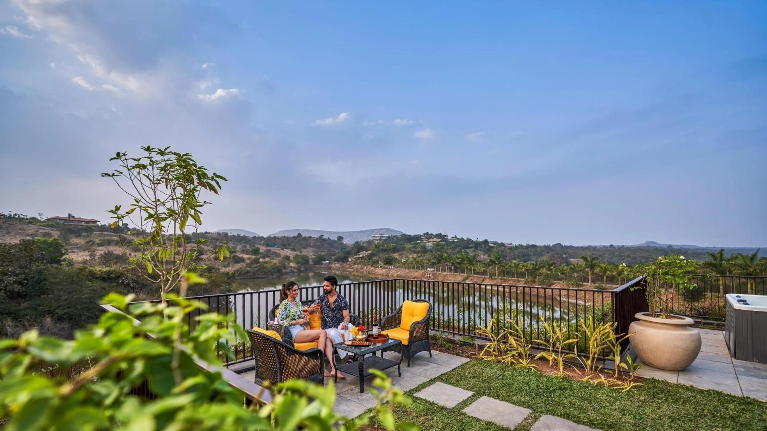 View (from property/room) in Grape County Eco Resort & Spa, Nashik