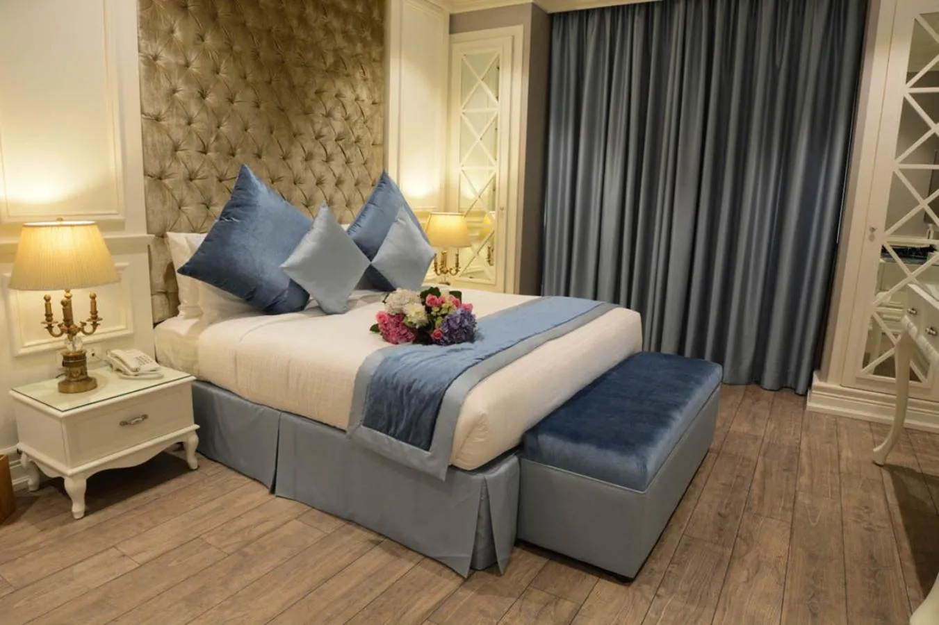 TV and multimedia, Bed in Aswar Boutique Hotel