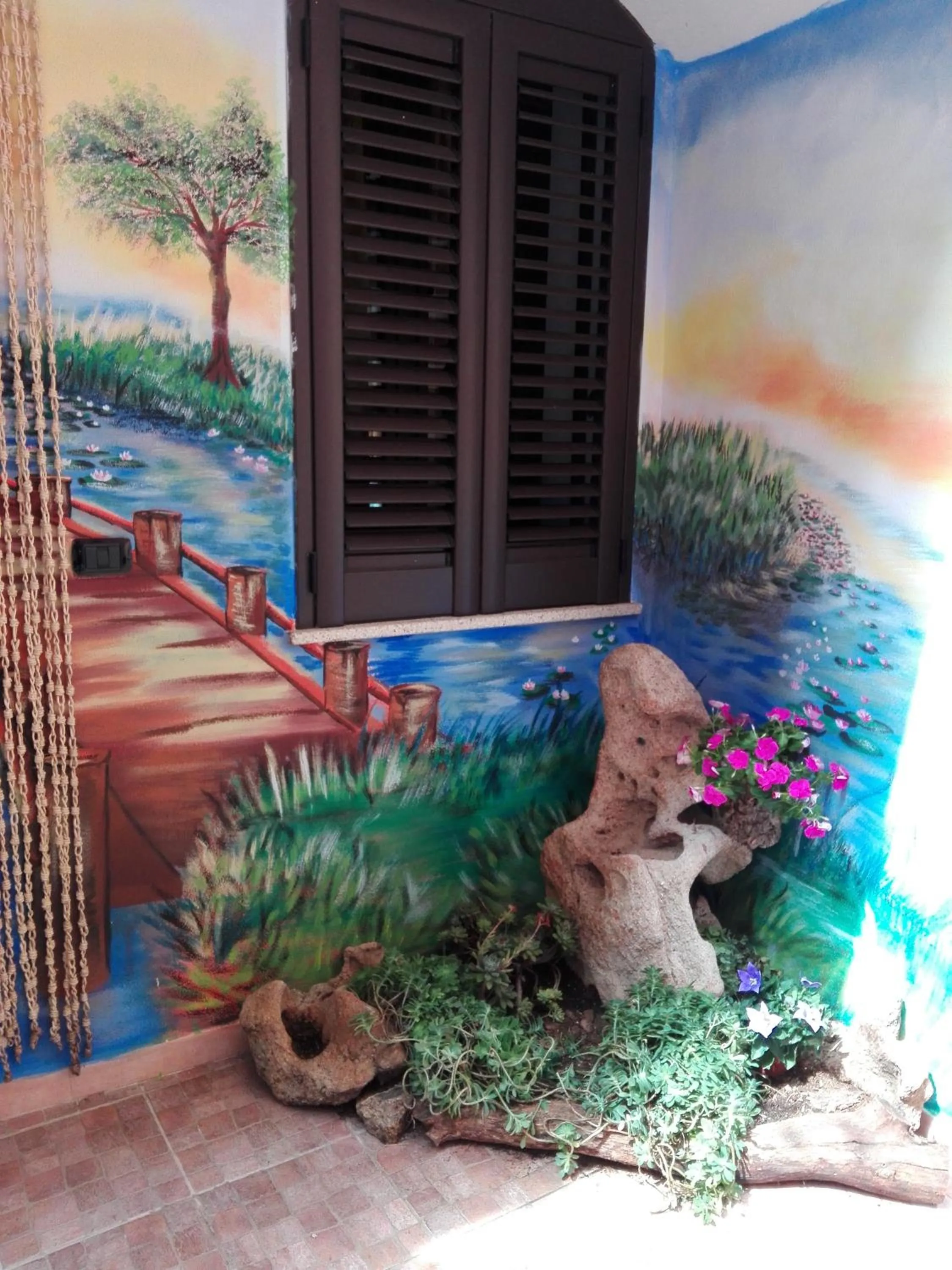 Garden in B&B Oasi Tepilora