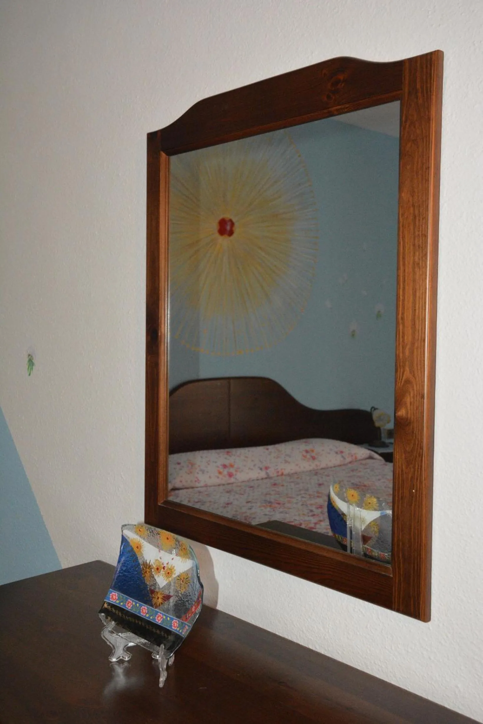 Decorative detail, Bed in B&B Oasi Tepilora