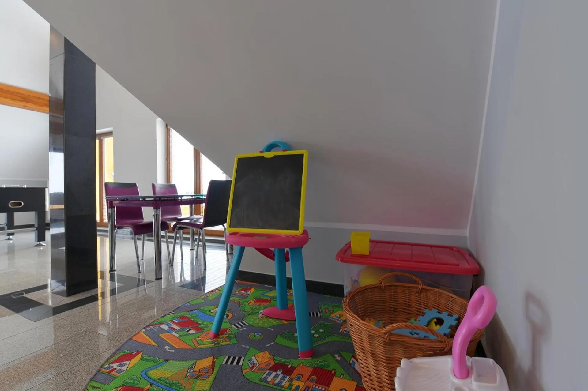 Children play ground in Dom Wczasowy Na Szczycie