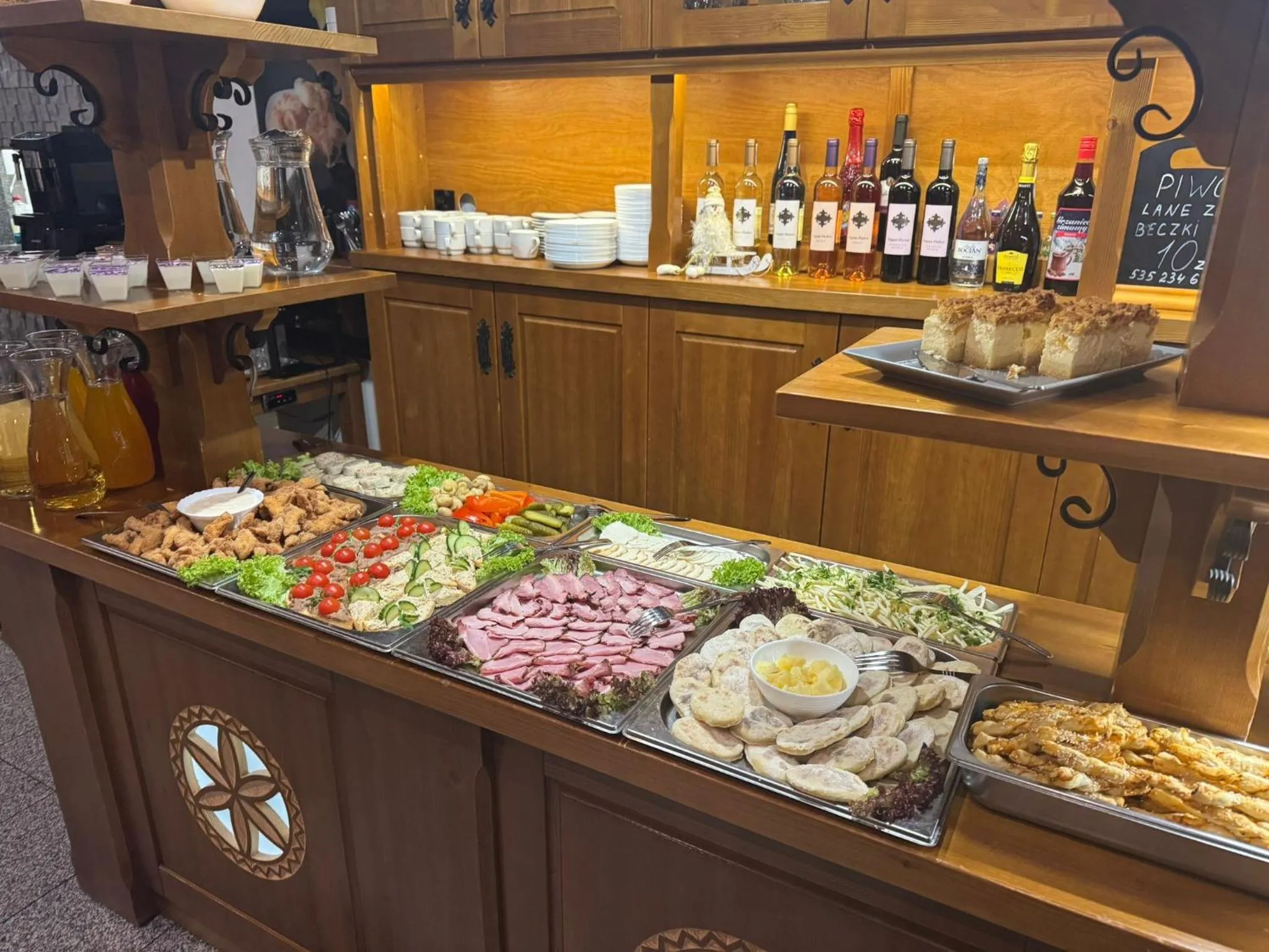 Food and drinks in Dom Wczasowy Na Szczycie