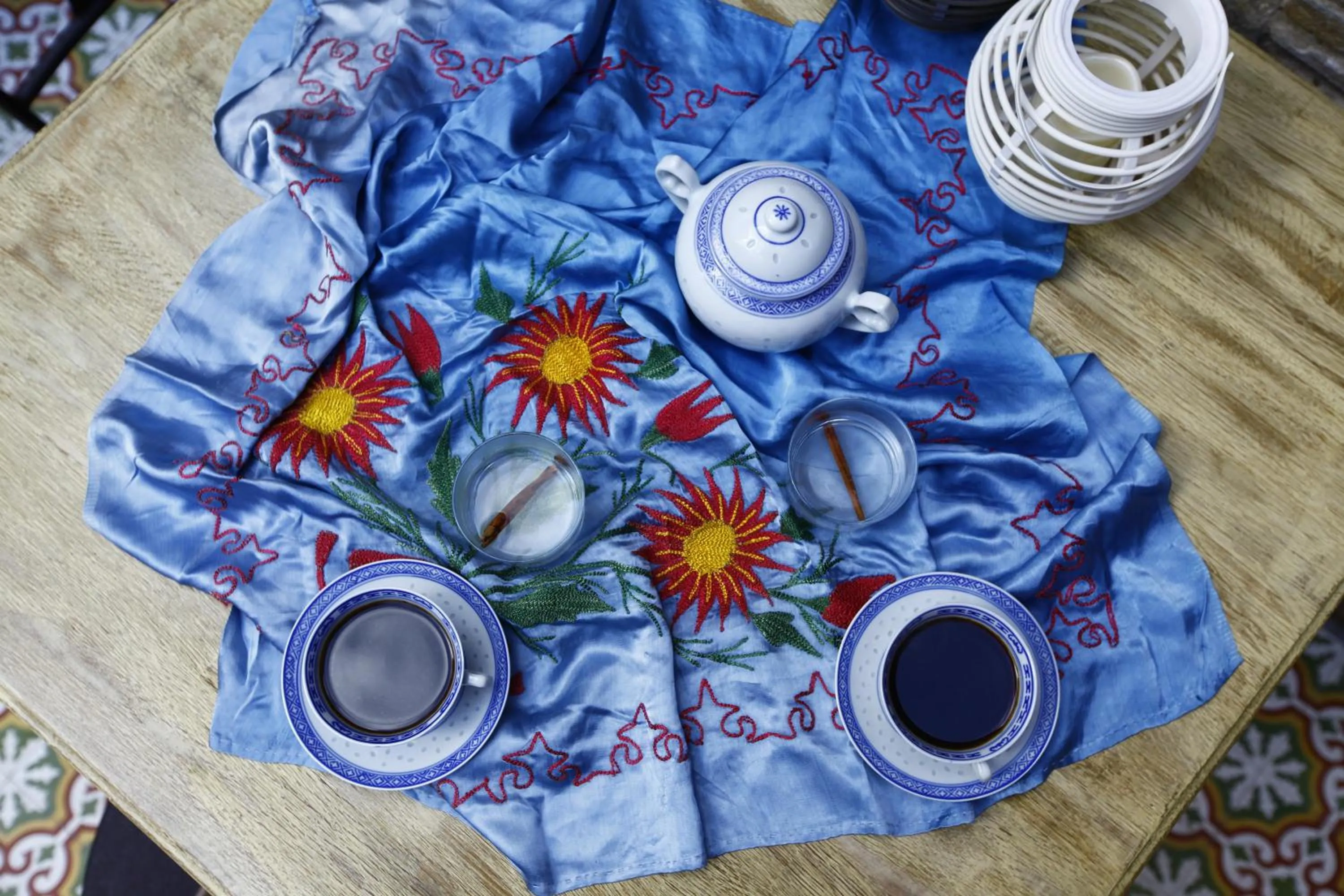 Decorative detail in Ibri Hotel