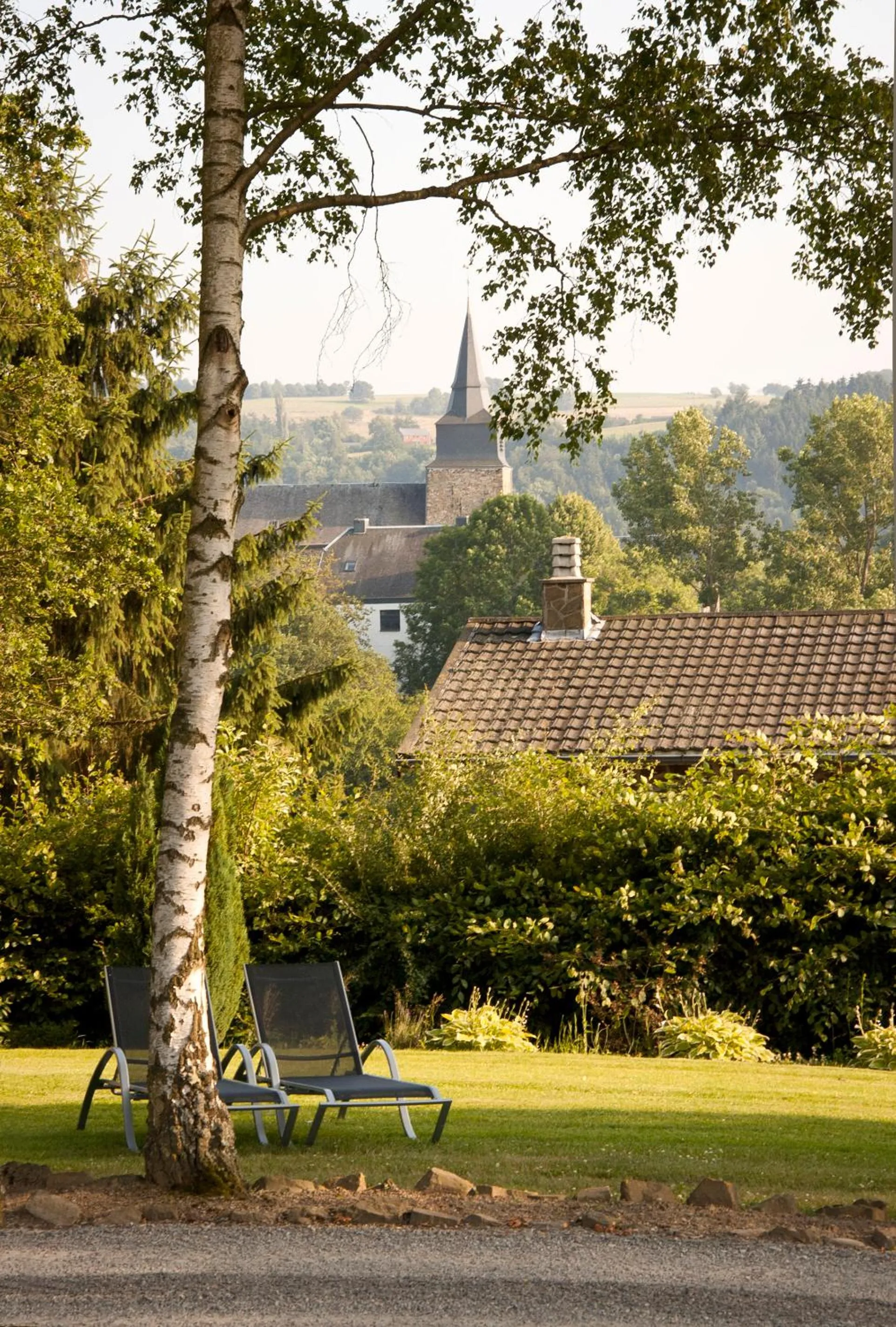 Garden in Hotel - La Grande Cure