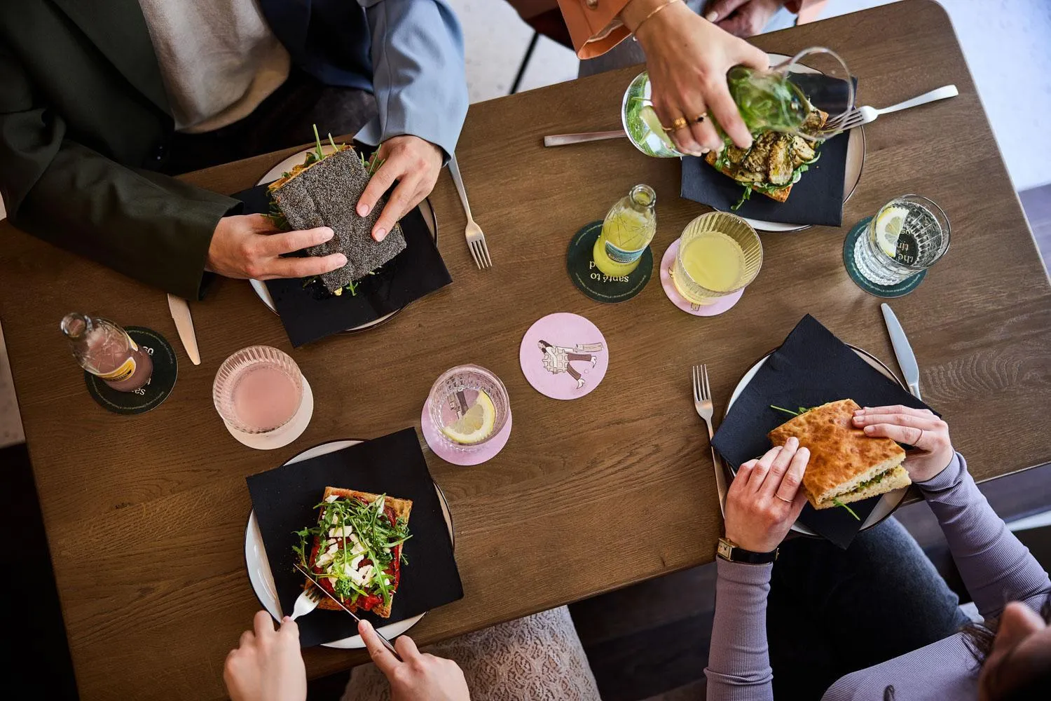 Food close-up in The Usual Brussels