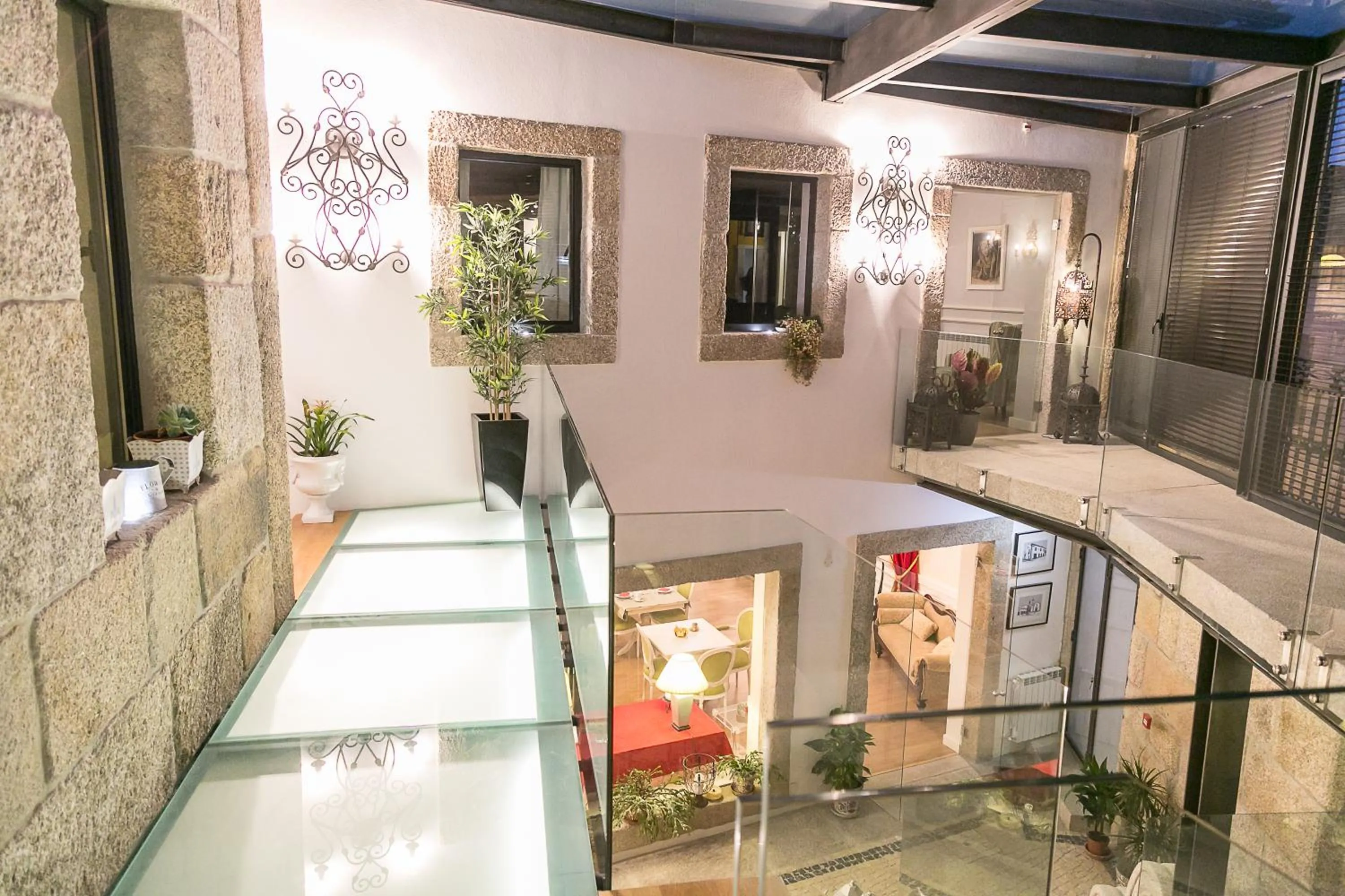 Lobby or reception in Solar Sampaio e Melo