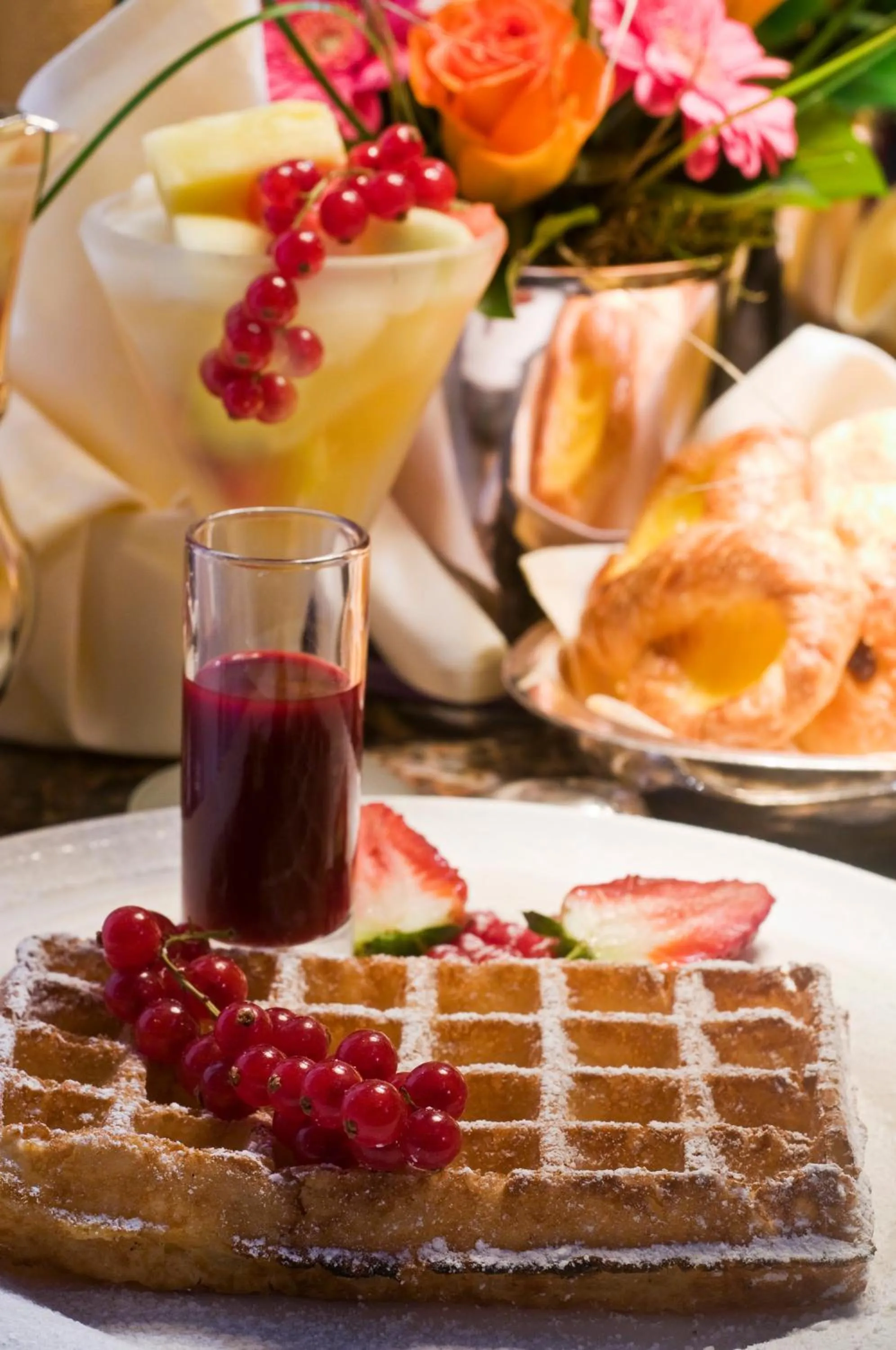 Food in Warwick Grand-Place Brussels