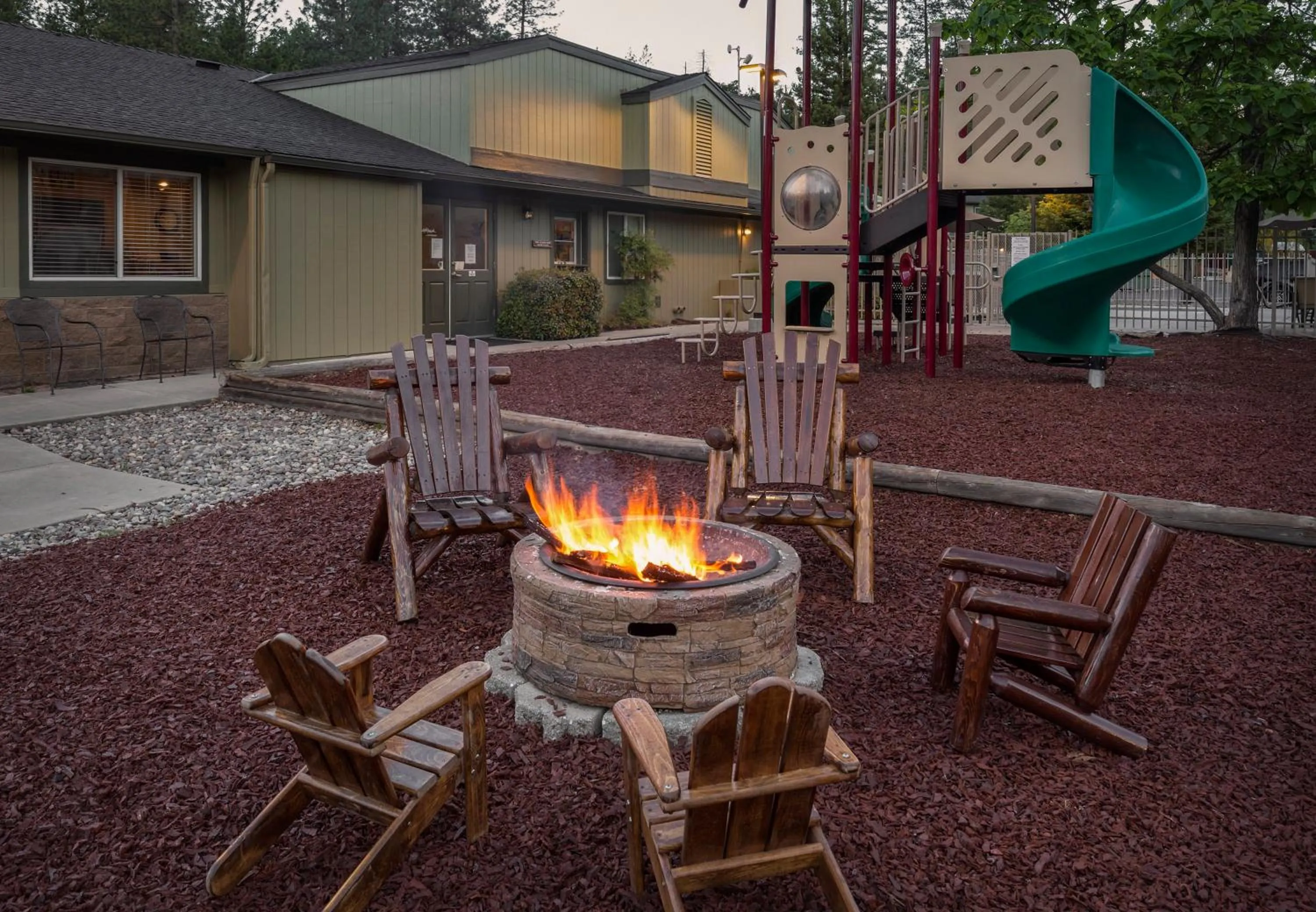 Property building in WorldMark Bass Lake