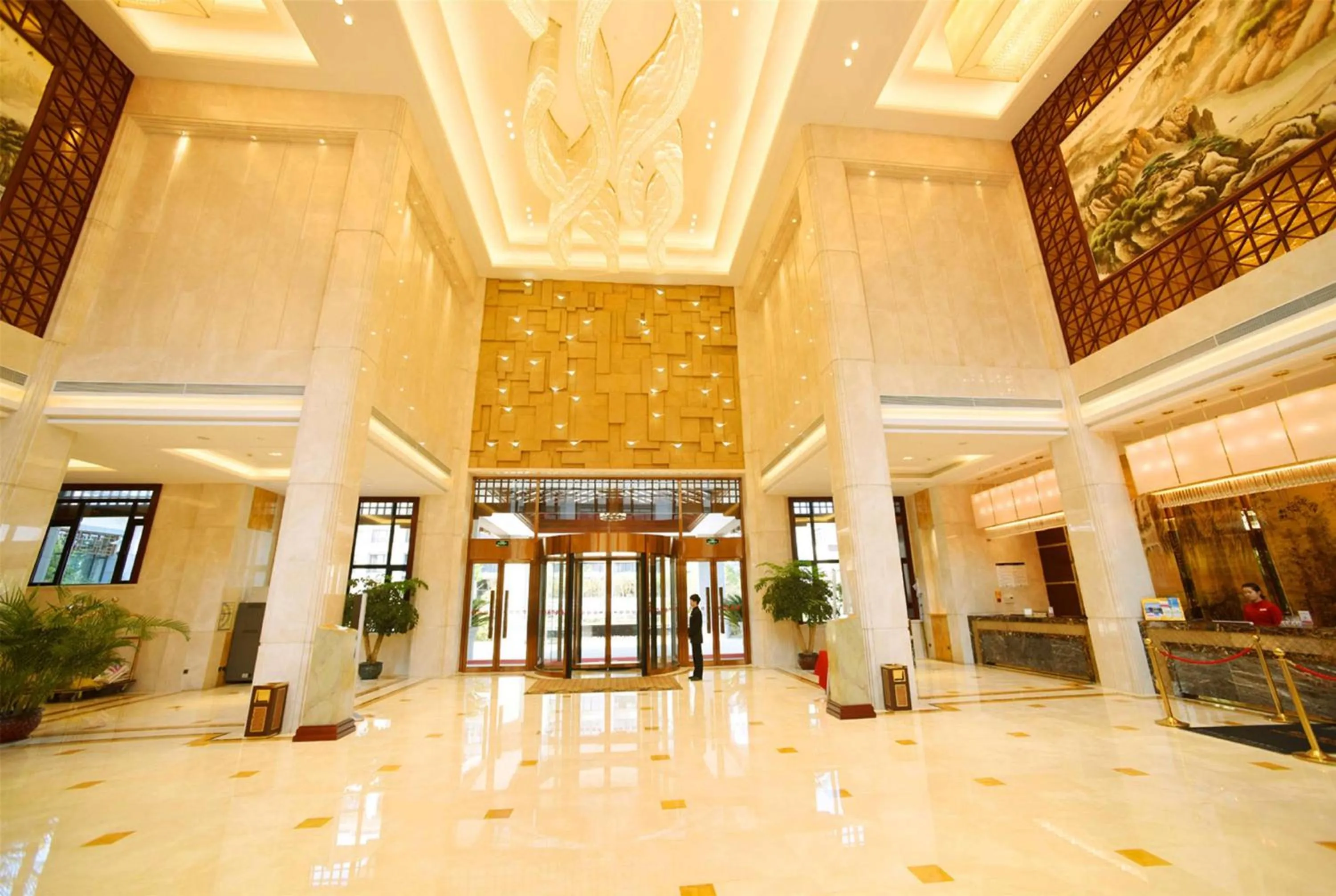 Lobby or reception in Wyndham Garden Wuyishan