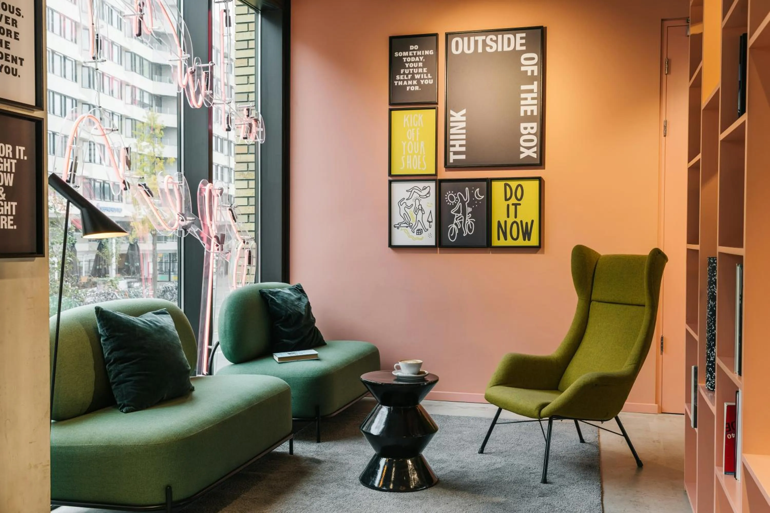 Lobby or reception in The Social Hub Eindhoven