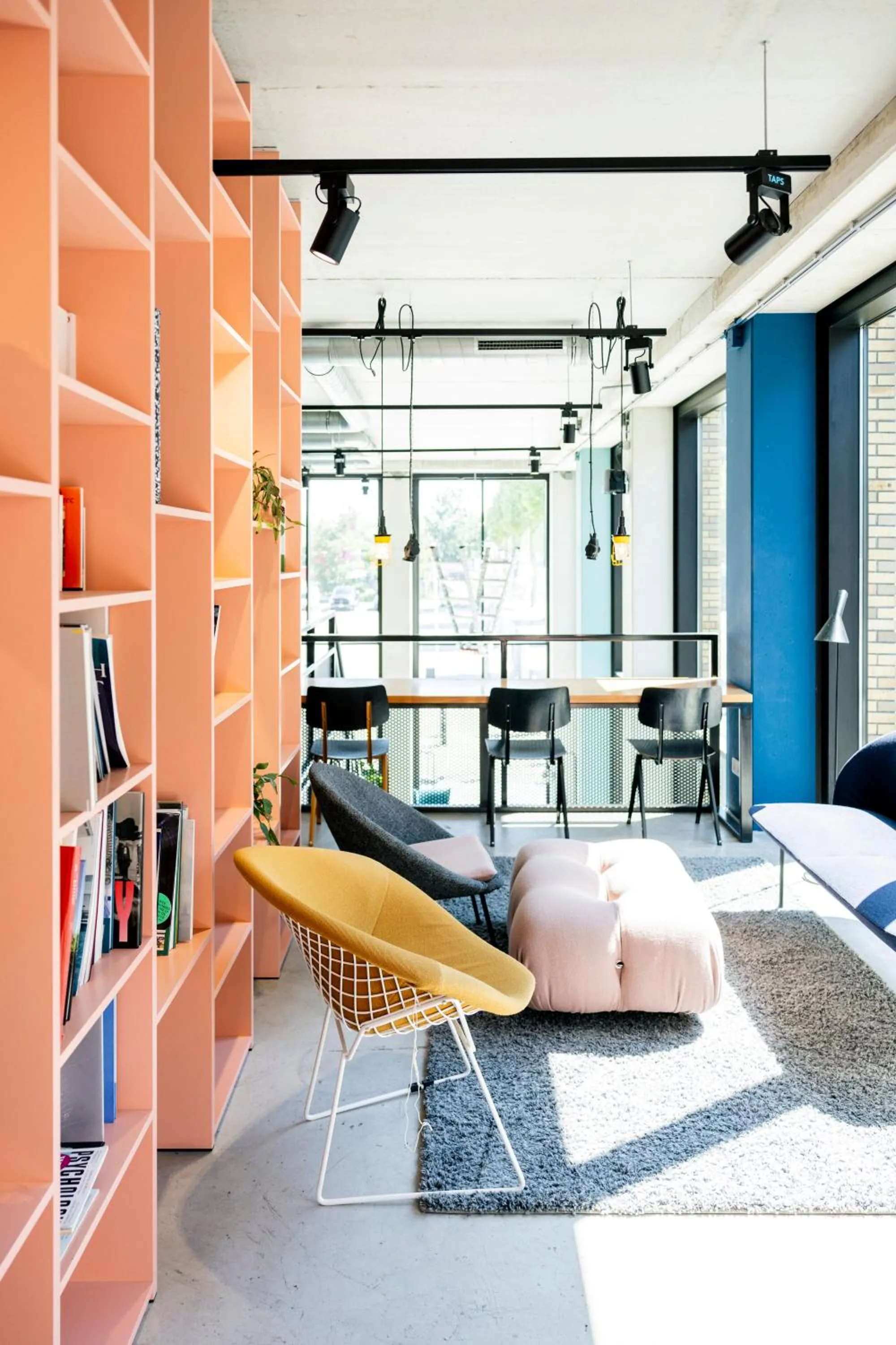 Library in The Social Hub Eindhoven