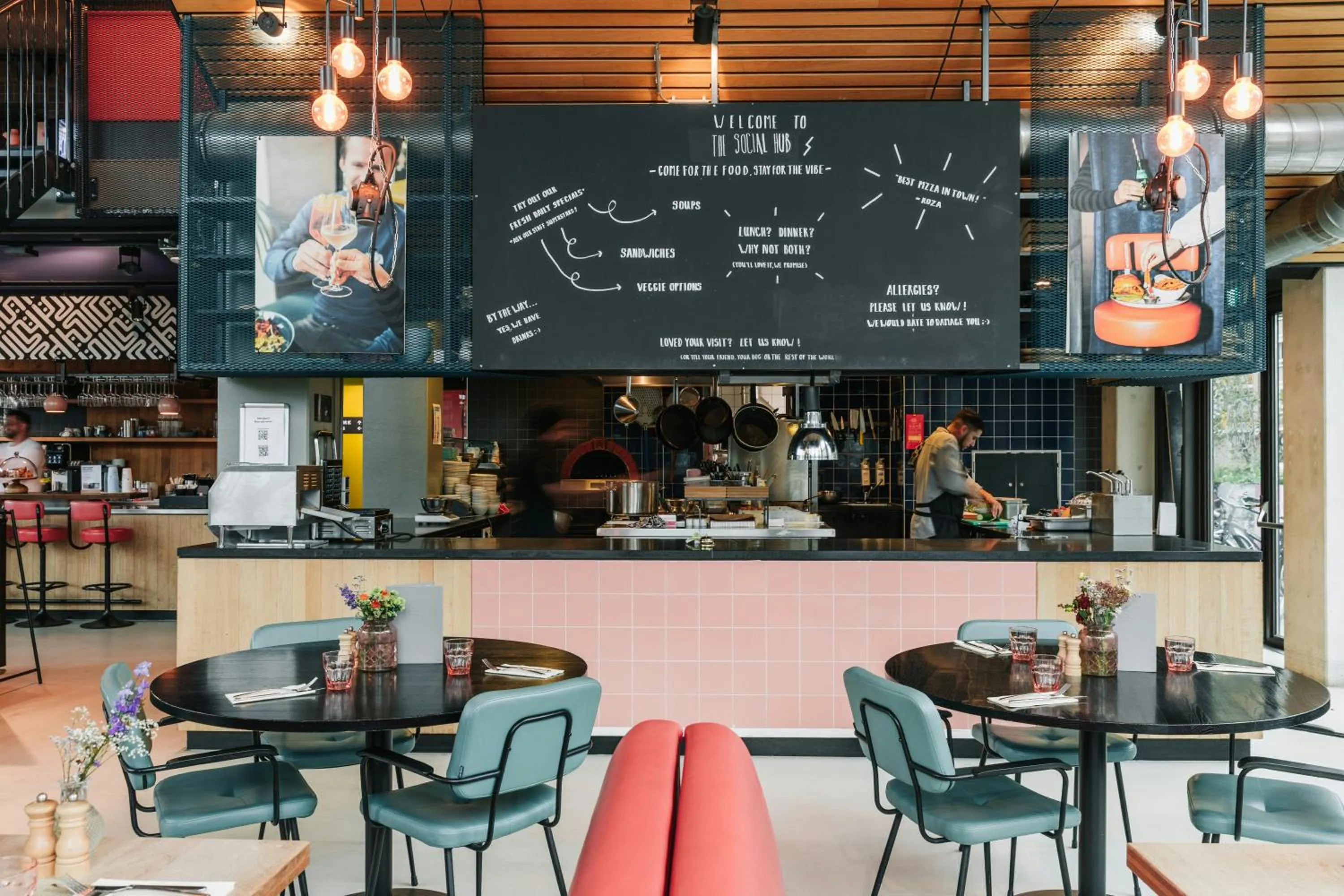 Restaurant/places to eat in The Social Hub Eindhoven