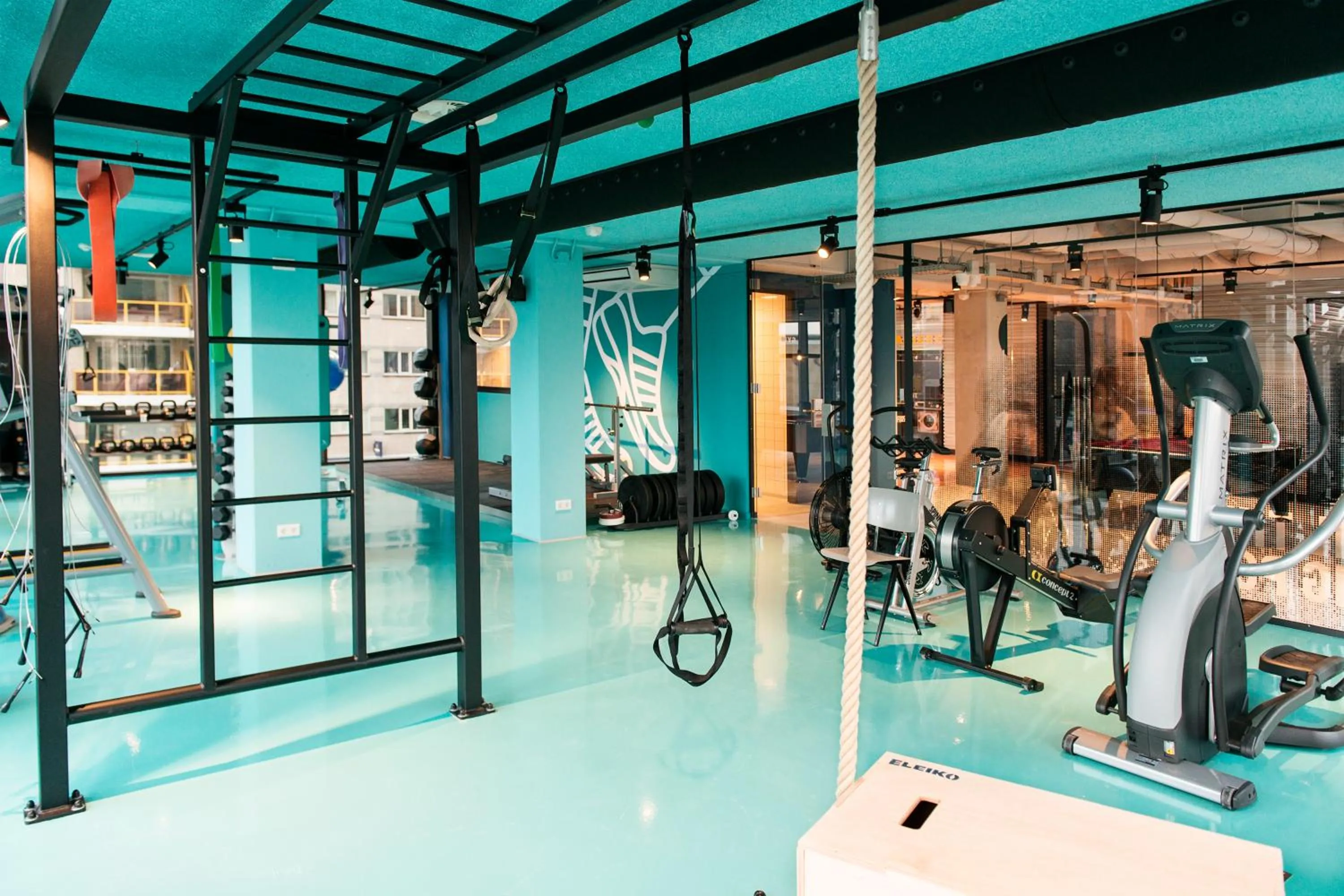 Fitness centre/facilities in The Social Hub Eindhoven