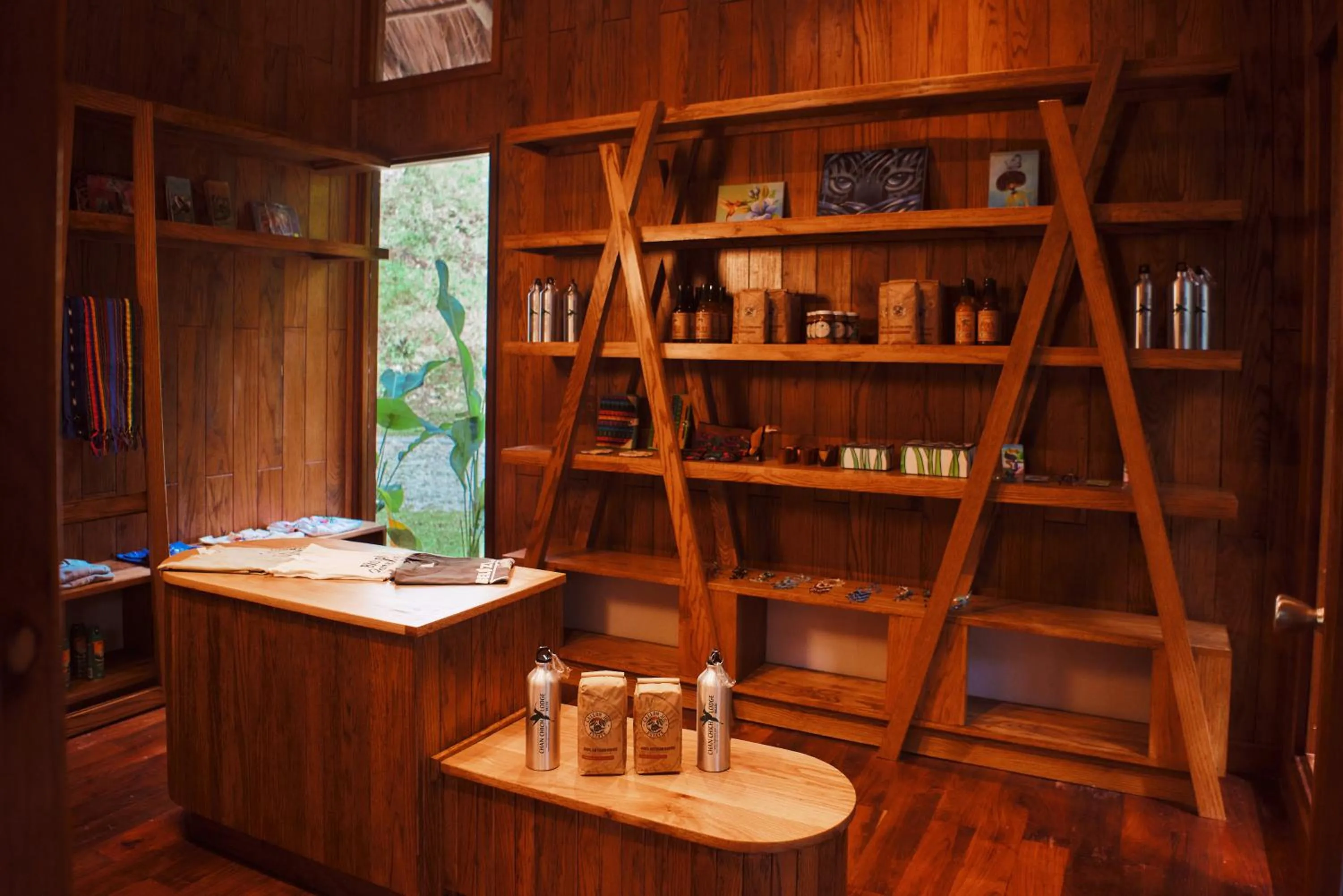 On-site shops in Chan Chich Lodge