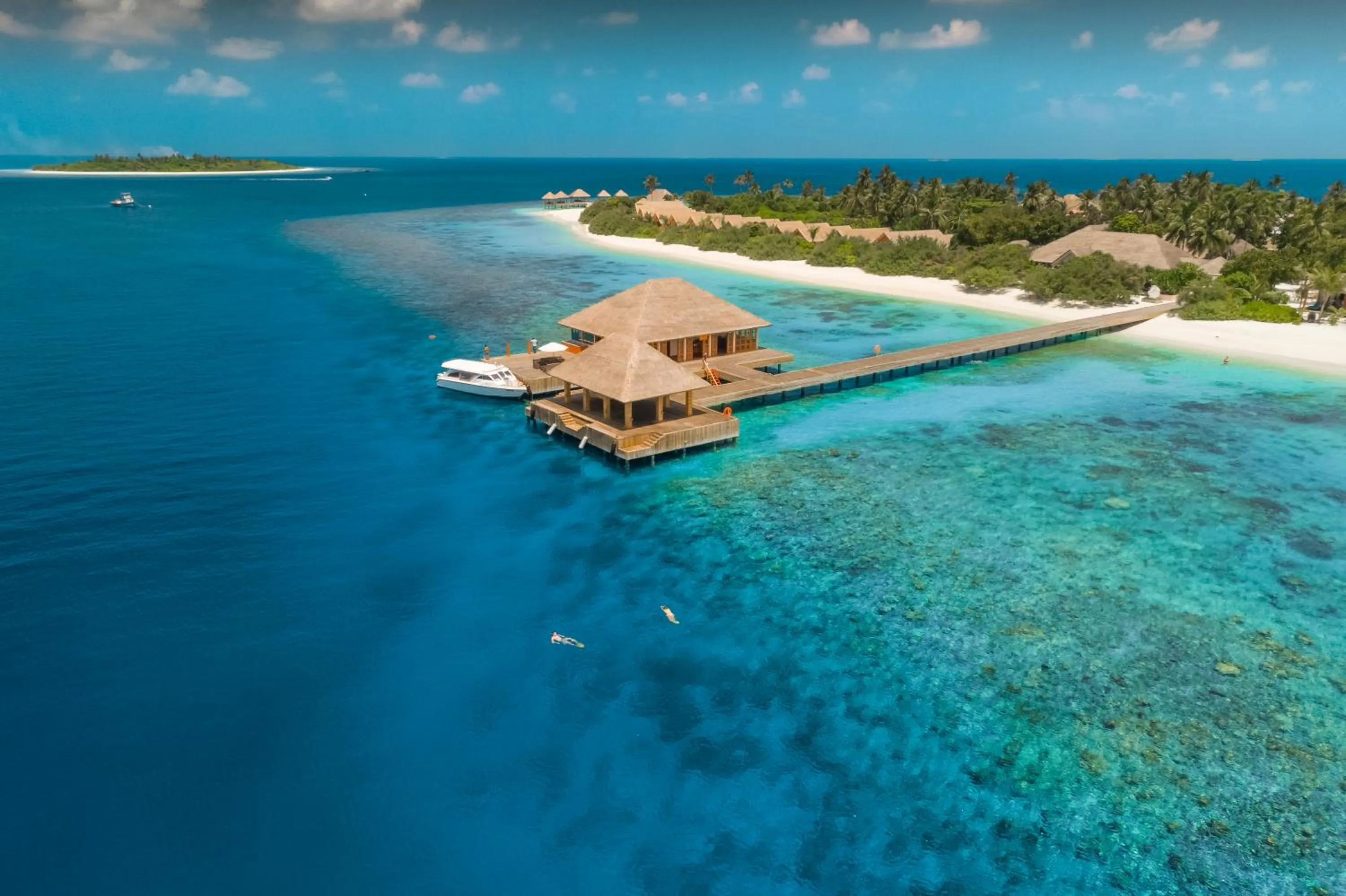 Bird's eye view in Kudafushi Resort & Spa
